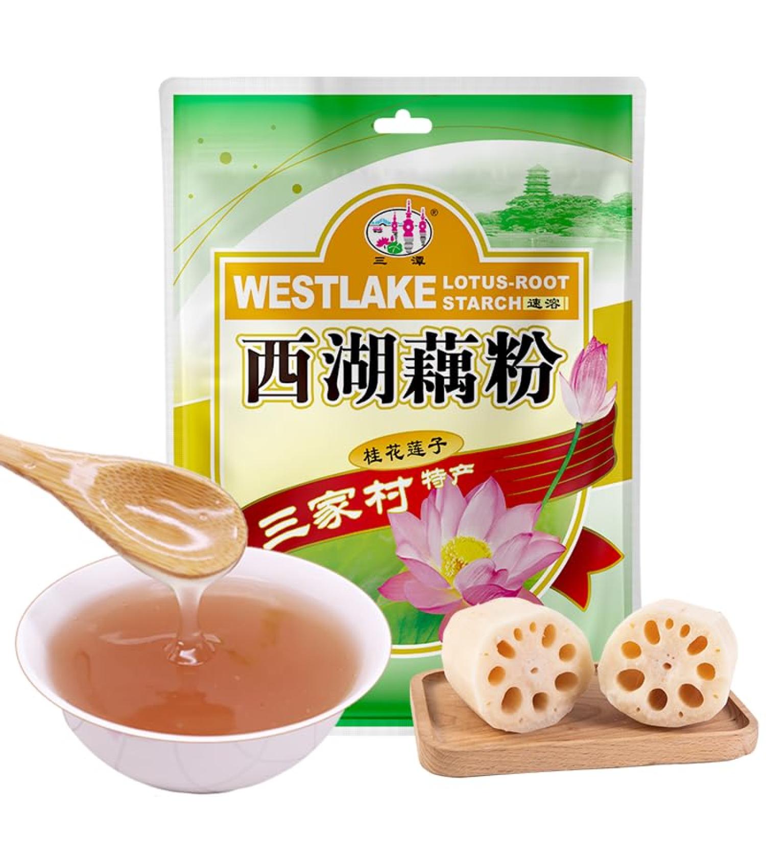 YOU PIN FOOD West Lake Lotus root powder osmanthus lotus seeds (350g/ ) - Buy Online on GoSupps.com