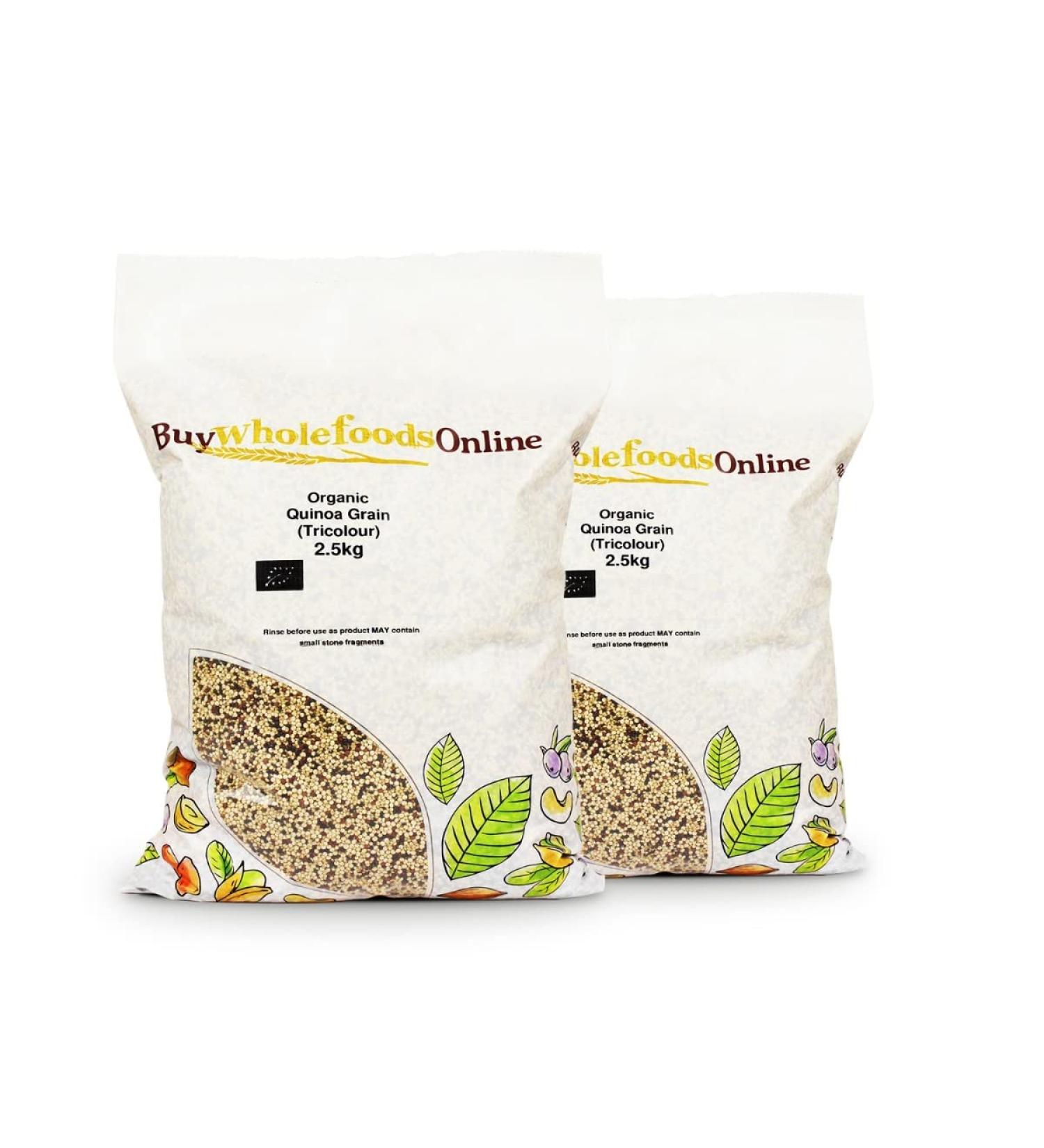 Organic Quinoa Grain (Tricolour) 5kg (BWFO)