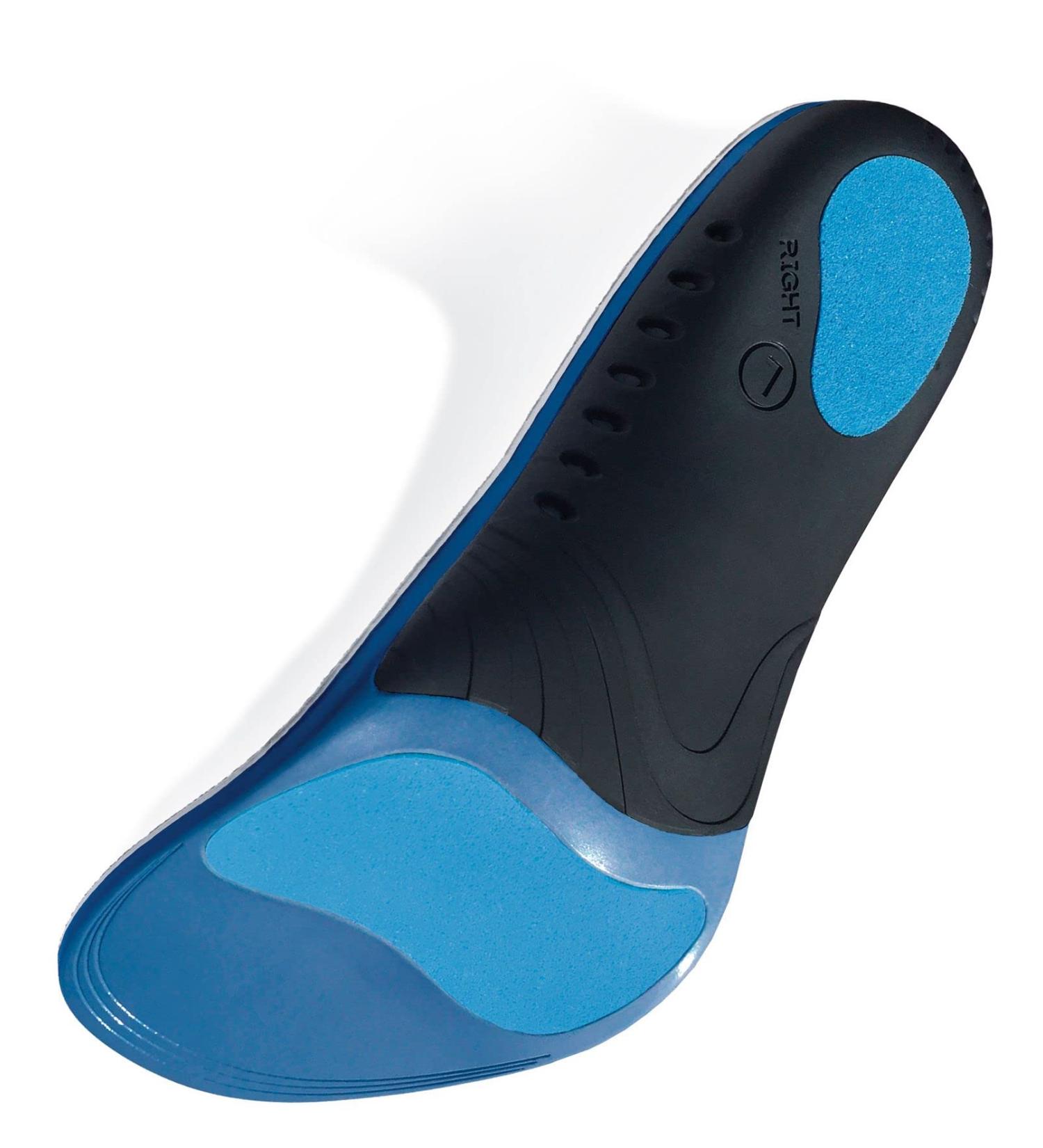 Advanced Cushion Plus Insole with F3D Foam 3mm Damper - Large | Anti-Shock Support for Supinators & High Arched Feet - Buy Online on GoSupps.com