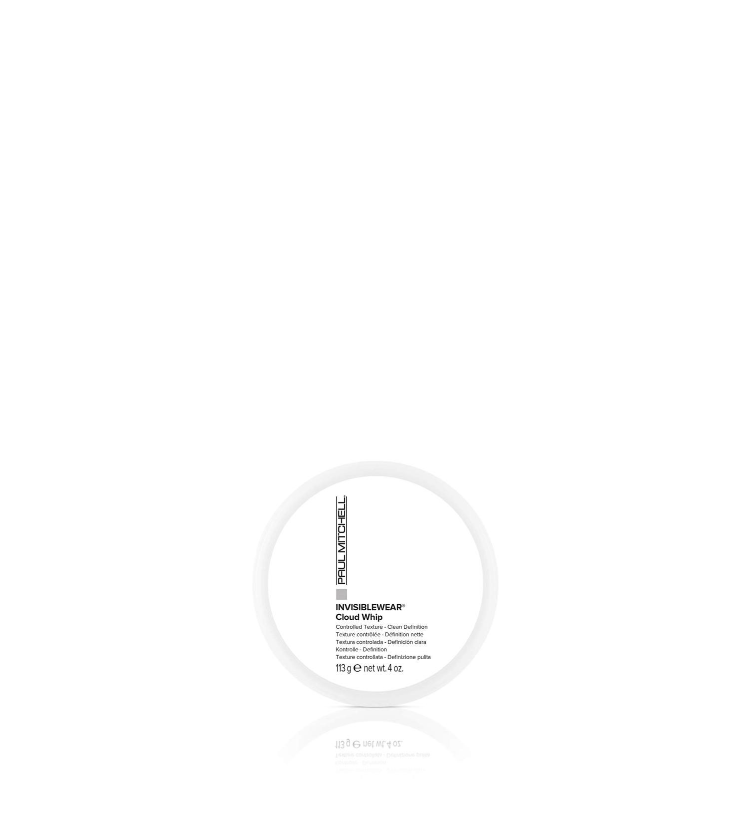 Paul Mitchell Invisiblewear Cloud Whip Styling Cream - 4 oz | Controlled Texture & Clean Definition for Fine Hair - Buy Online on GoSupps.com