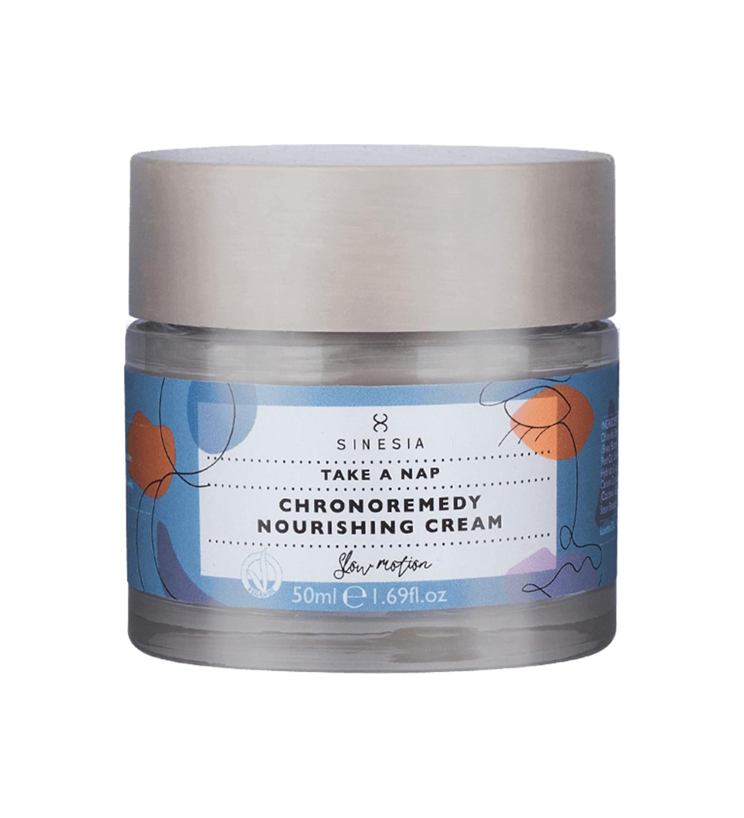 Sinesia Take a Nap Nourishing Face Cream | Anti-Aging Moisturizer for Deep Hydration & Wrinkle Firming | Skin-Tightening Overnight Cream with Shea & Cocoa Butter - 1.7 oz - Buy Online on GoSupps.com