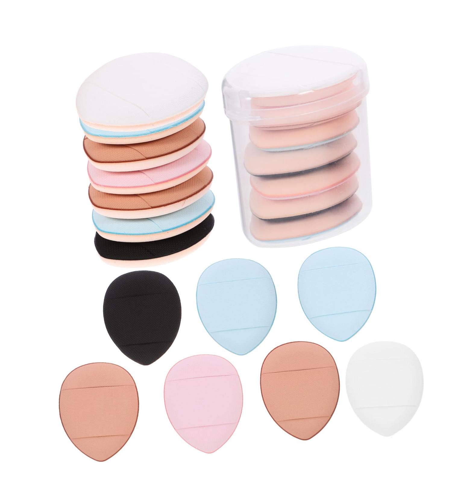 Beavorty 3 Boxes Mini Finger Puff Powder Puff Face Triangle Makeup Puffs Cushion Puff Under Eye Powder Puff Powder Puffs Mini Powder Puff Make up Puffs Triangle Foundation Puff Beauty Puff - Buy Online on GoSupps.com