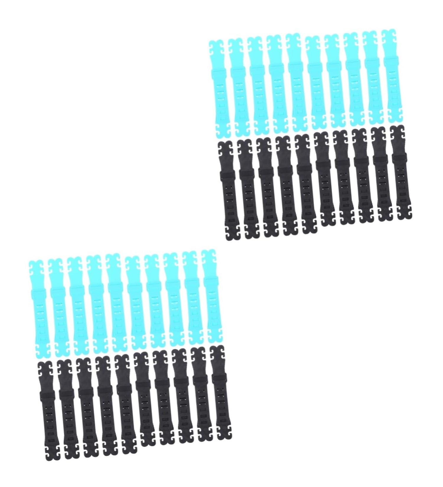 Beaupretty 40 Pack Adjustable Mask Straps with Clip Extensions & Ear Hooks - Comfortable Mask Buckles for Easy Wear - Buy Online on GoSupps.com