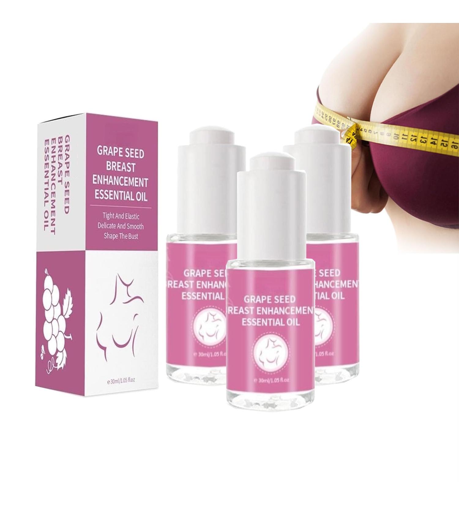 Breast Enhancement Essential Oil Trio Massage Oil for Volume & Firmness Serum for Natural Enlargement Anti-Flap Treatment Shop Now! - Buy Online on GoSupps.com