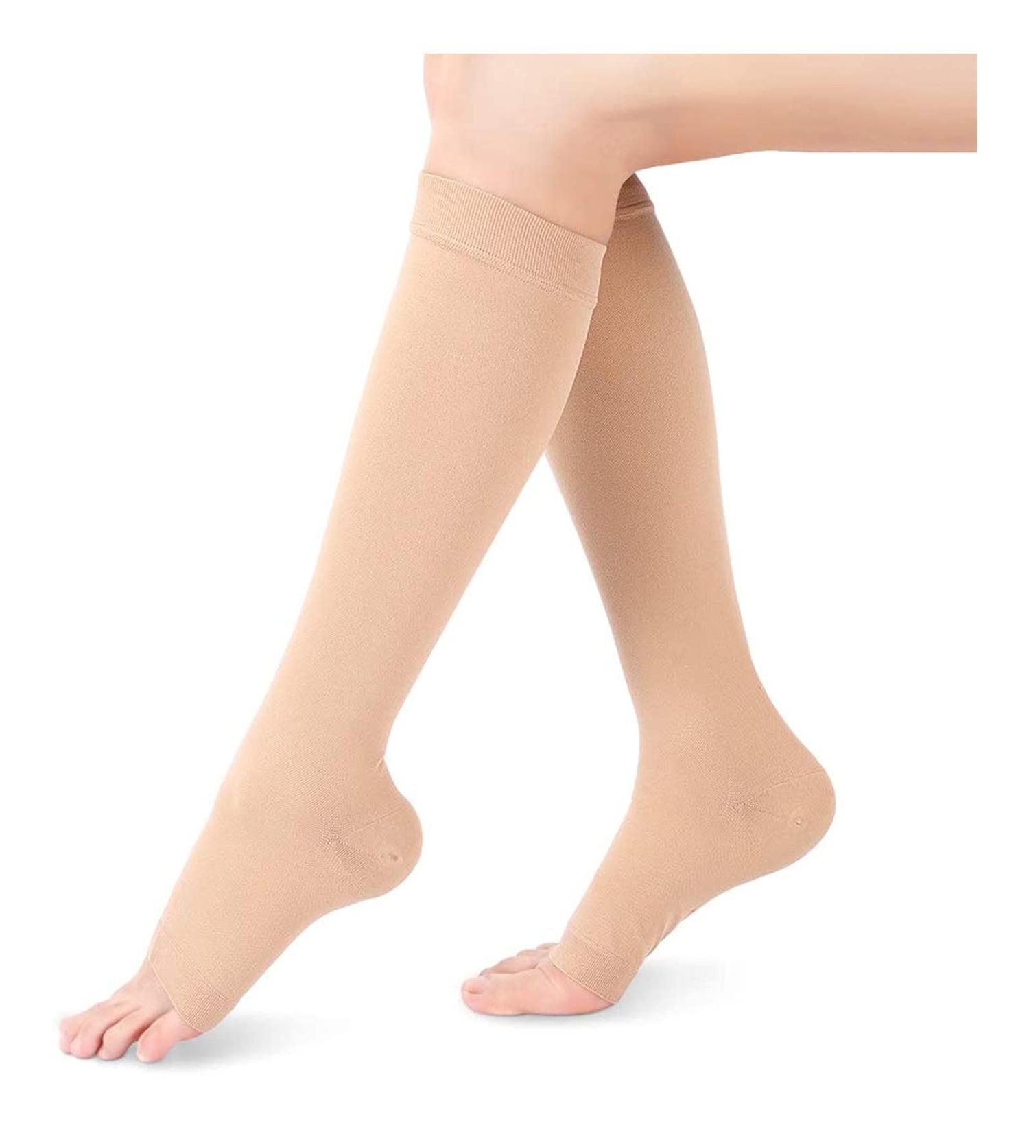 Oldsan Calf Compression Socks for Varicose Veins - 3 Pairs of Medically Designed Elastic Stockings for Enhanced Circulation - Buy Online on GoSupps.com