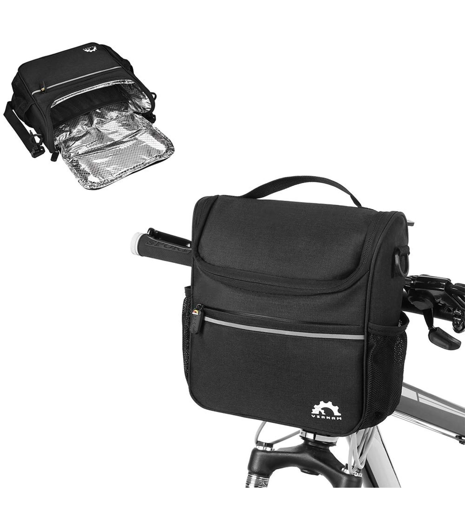 Buy LIXADA Waterproof Isolated Cooling Bag - Front Pocket Bicycle Steering Bag for Cycling Mountain & Road - Ideal Thermal Picnic & Ice Cream Storage - Buy Online on GoSupps.com