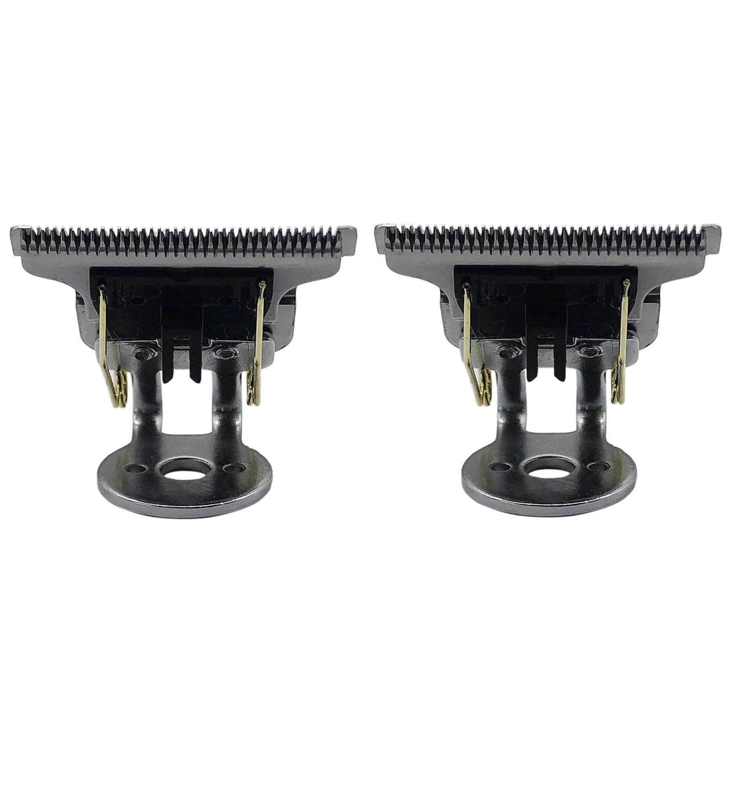 KVSERT 3x T-Shaped Hair Clipper Blade with Holder T9 Blade Trimmer Replacement Trimmer Silver - Buy Online on GoSupps.com