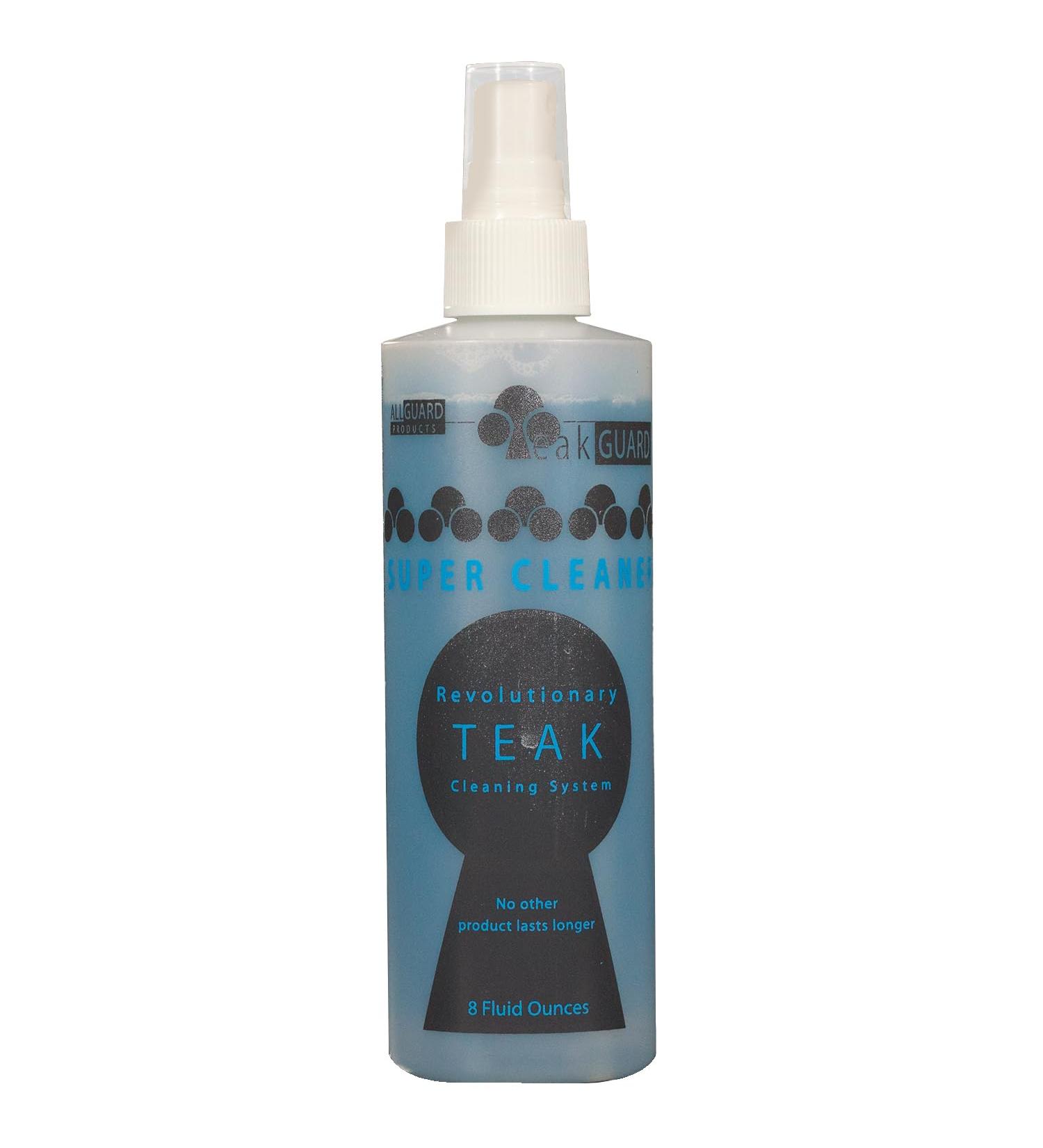 Super Cleaner: Water-Based Teak Cleaner & Brightener - Deep Clean & Protect Indoor & Outdoor Wood Furniture | 8 oz - Buy Online on GoSupps.com