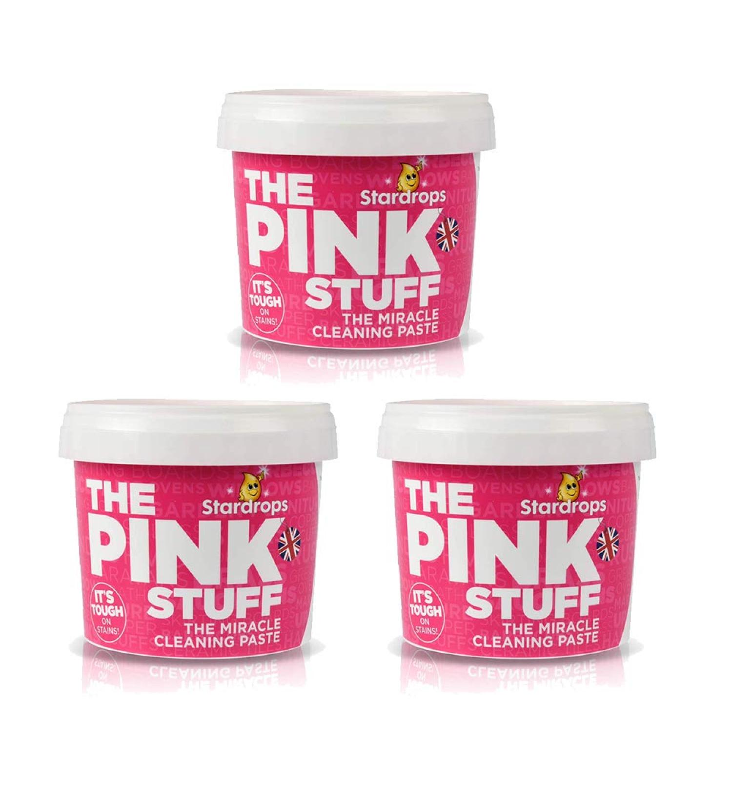Chemico 3 x The Pink Stuff Household Cleaner Cleans Stains 500g
