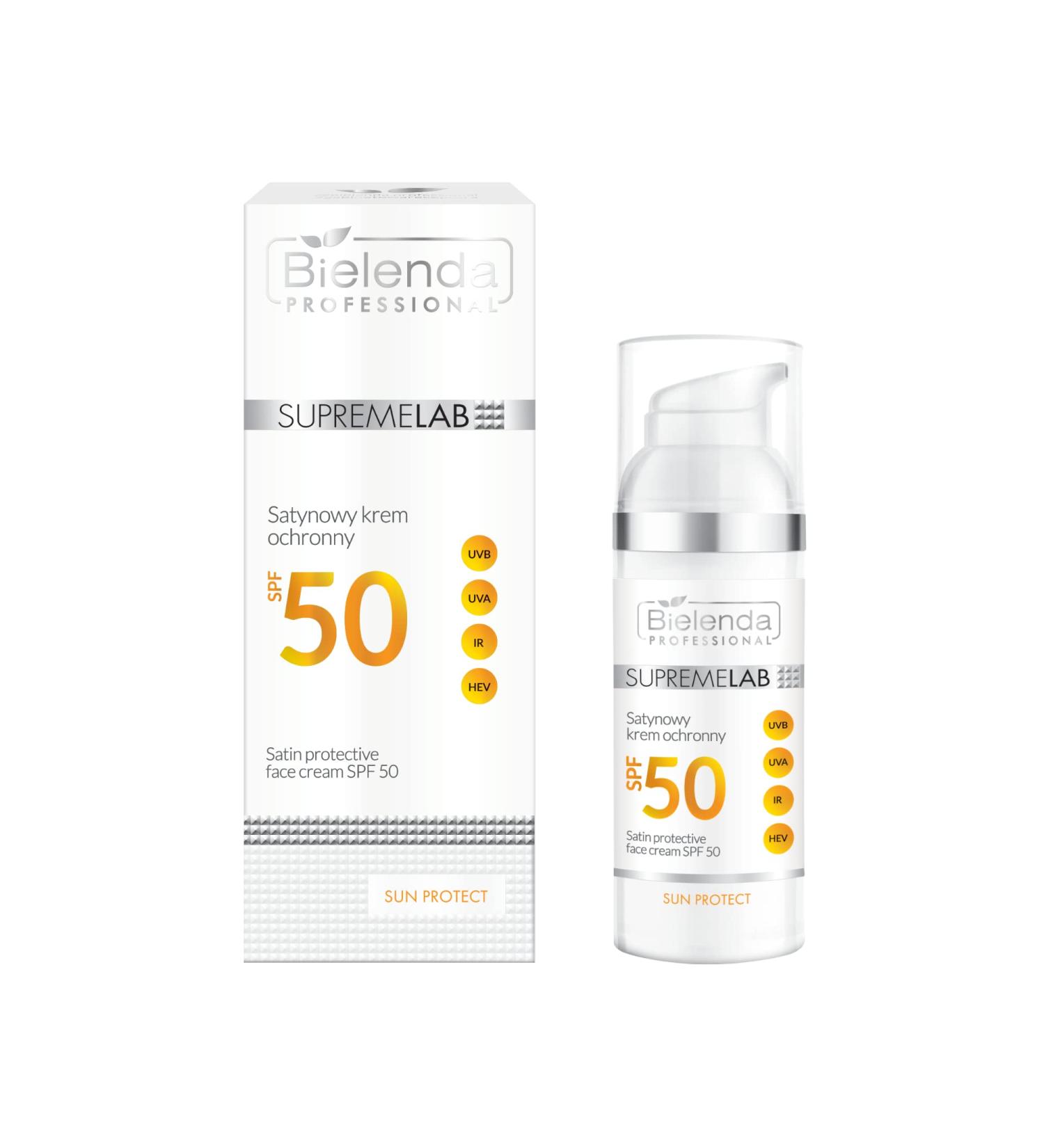 Bielenda Professional Supremelab Satin Protective Face Cream SPF 50 50ml