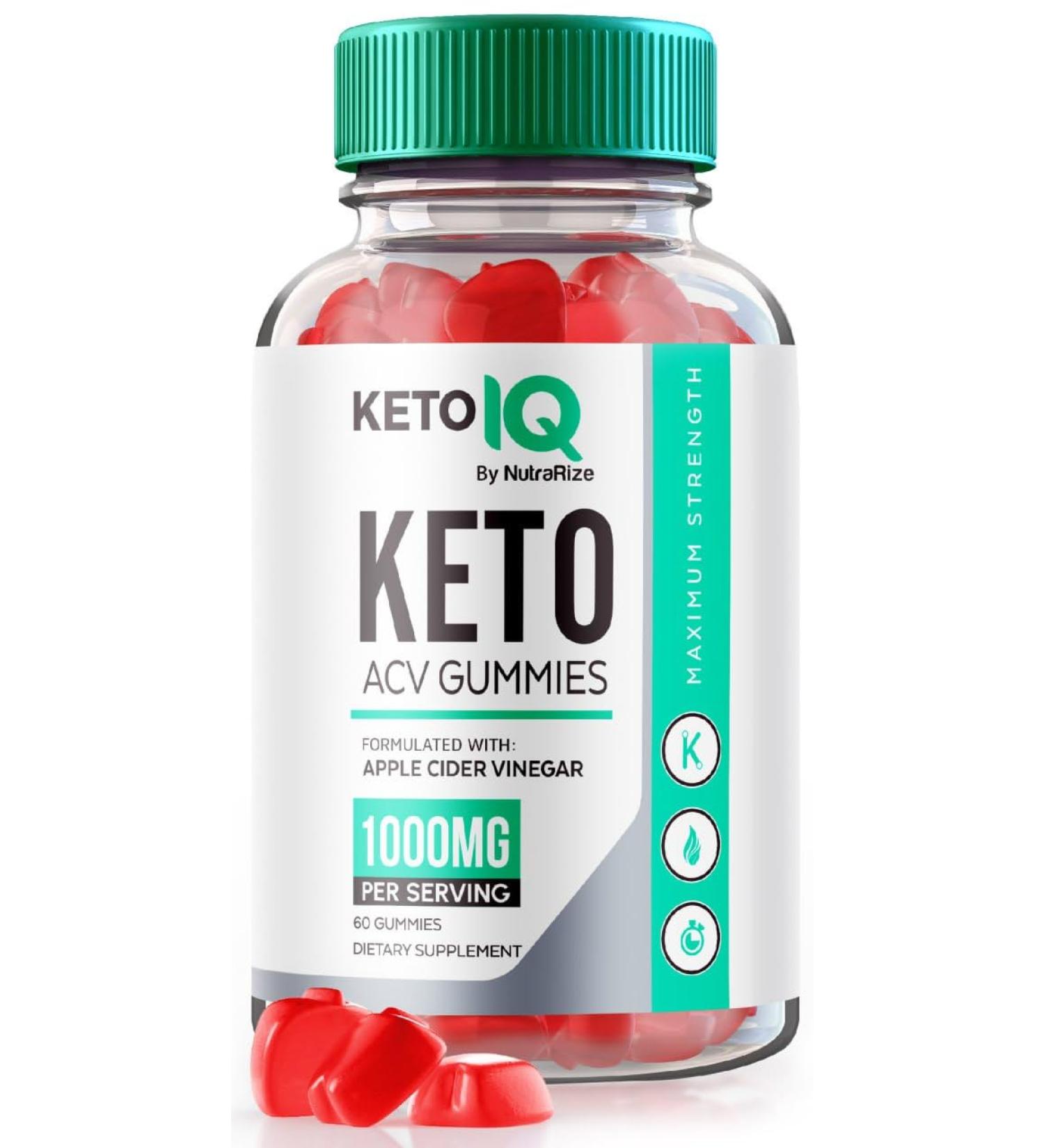 Keto IQ ACV Gummies - Advanced Weight Loss & Effective Slimming | Fast Acting Keto Diet Gummies | 60 Gummies Reviews - Buy Online on GoSupps.com