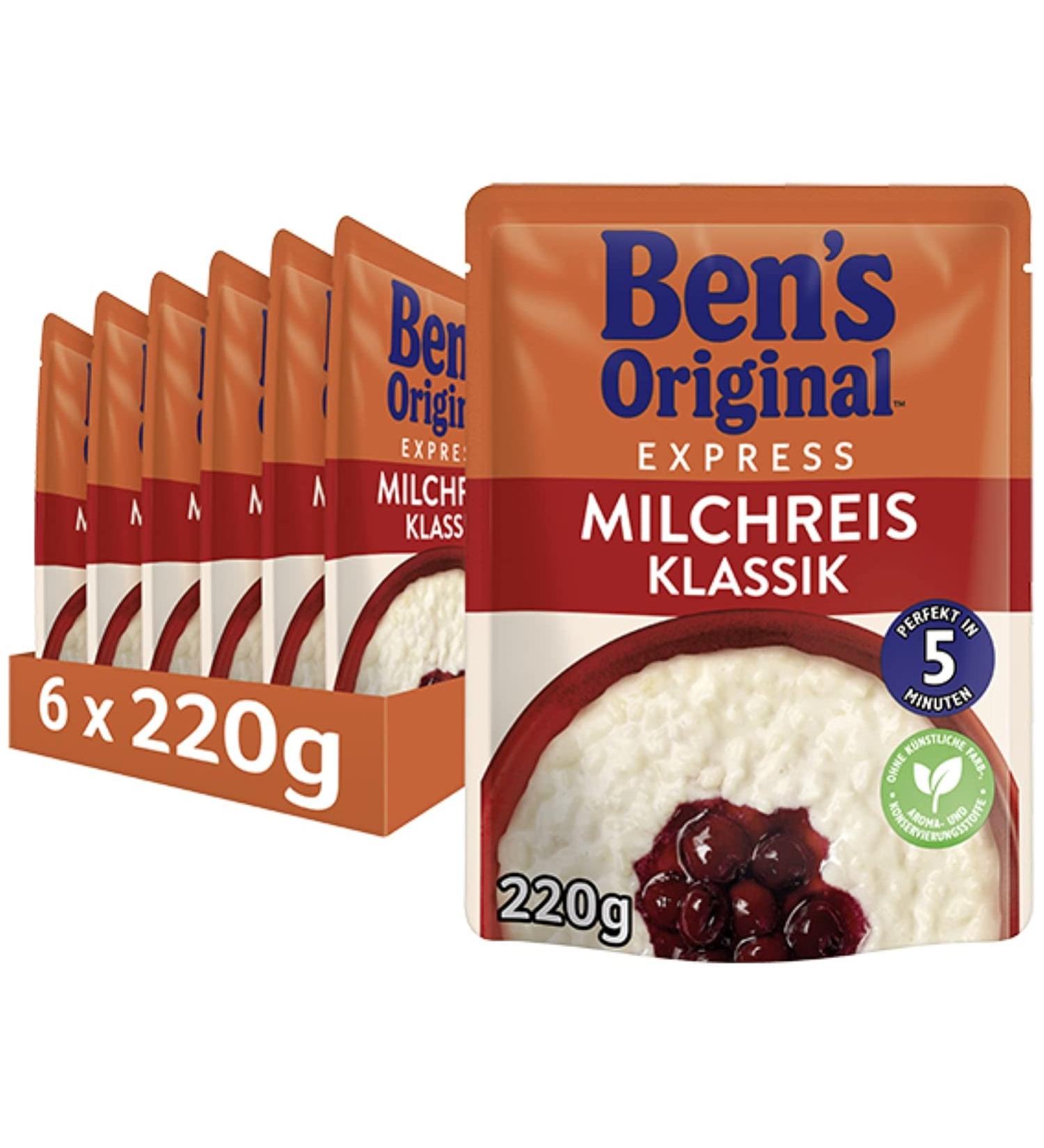 Buy Ben's Original Express Milky Preference Classic 6 Packs (6 x 220g) - Premium Quality International Shipping - Buy Online on GoSupps.com