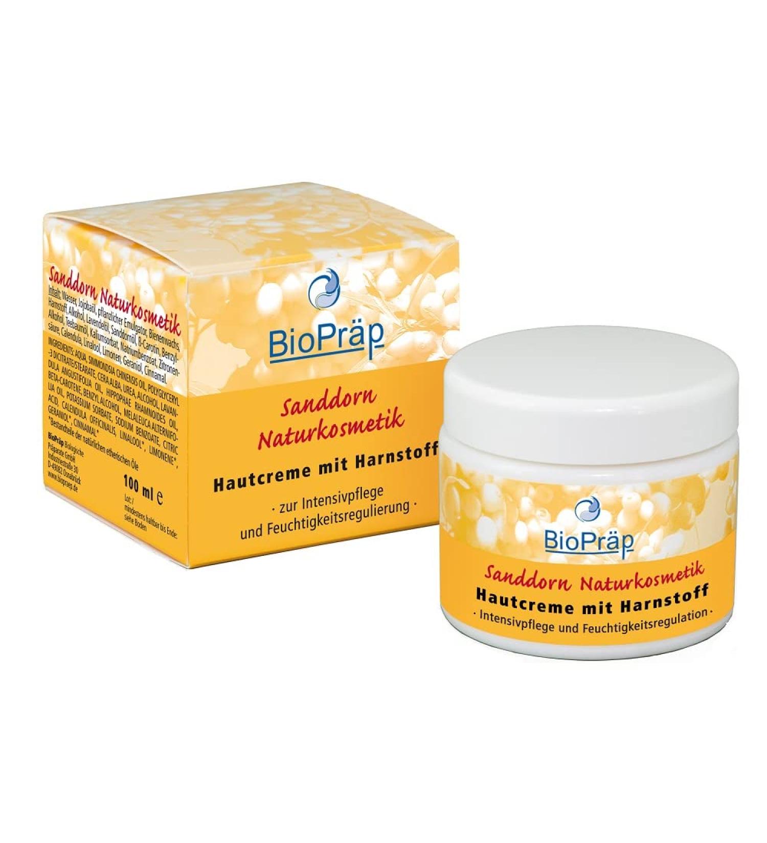 Buy BioPr p Sea Buckthorn Skin Cream with Urea | 100 ml - Hydrating & Nourishing for All Skin Types - International Shipping Available - Buy Online on GoSupps.com