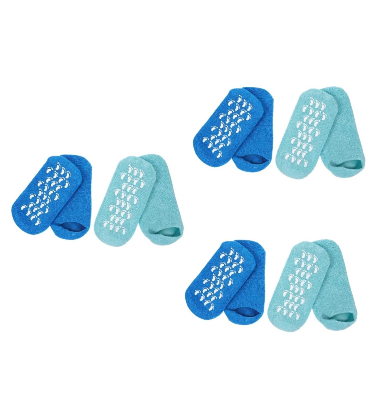 Healeved 6 Pairs Gel Socks Lotion Socks Foot Moisturizing Socks Cracked Heel Repair Heel Socks for Dry Cracked Feet Womens Socks Foot Caring Socks Nursing Cover Spa Women's Vegetable Gel - Buy Online on GoSupps.com