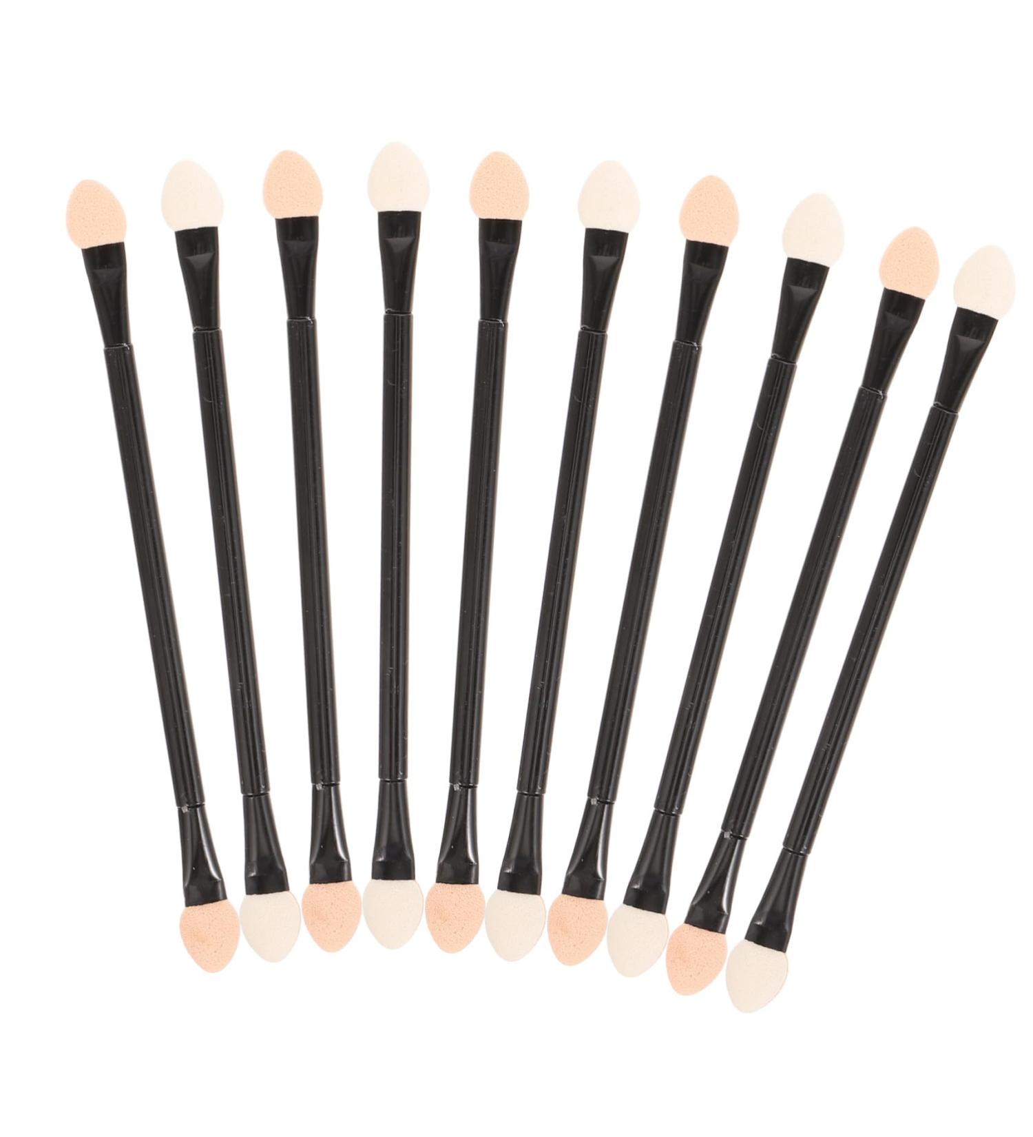 CANIGHT 30pcs Disposable Eye Shadow Stick Eyeshadow Blending Brush Eyeshadow Makeup Smudge Eye Tool Plastic - Buy Online on GoSupps.com