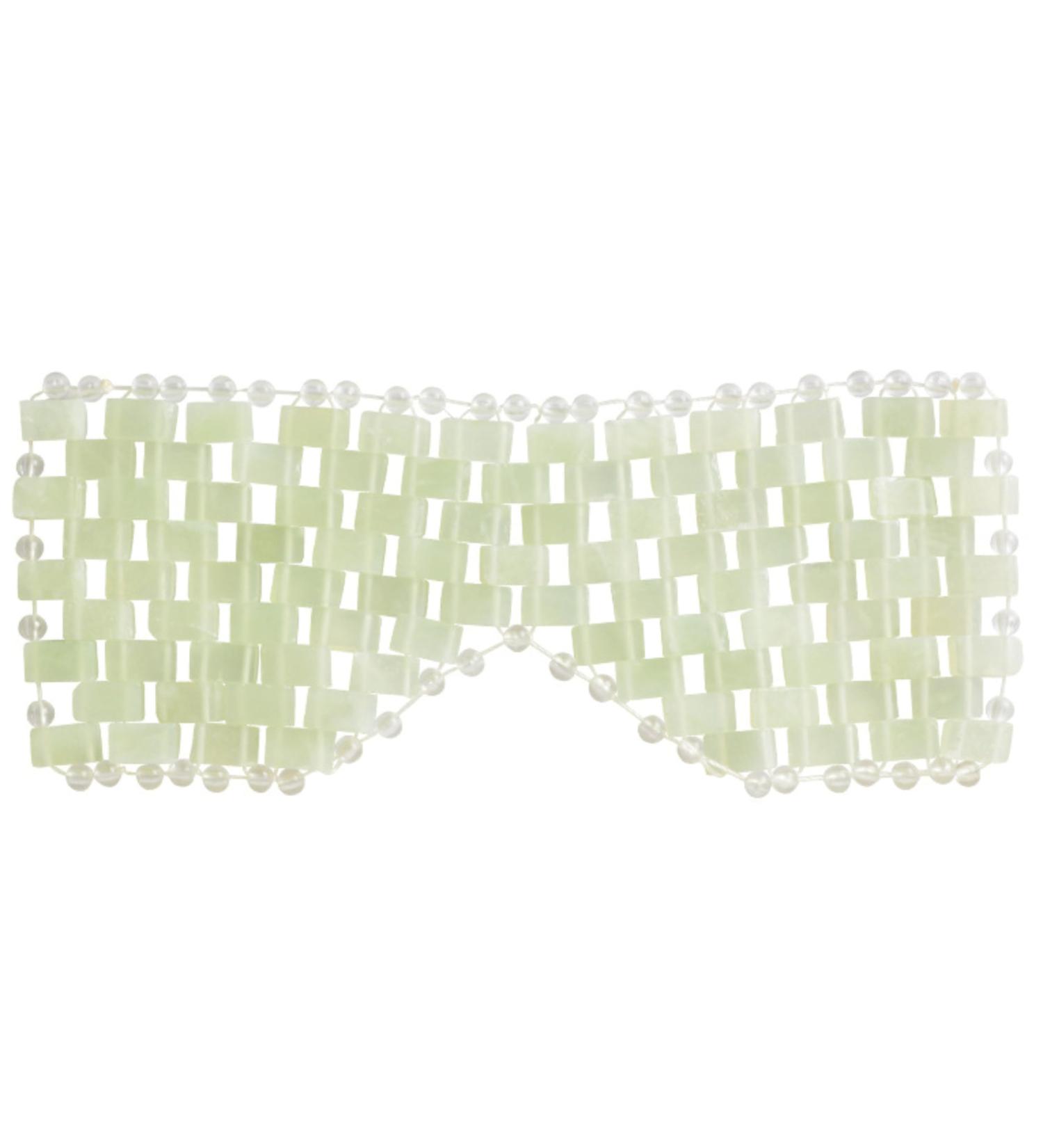 Jade Eye Mask | 100% Real Jade Cooling Facial Mask for Anti-Aging Wrinkles & Puffiness Relief - Hot & Cold Therapy (Pink - Buy Online on GoSupps.com