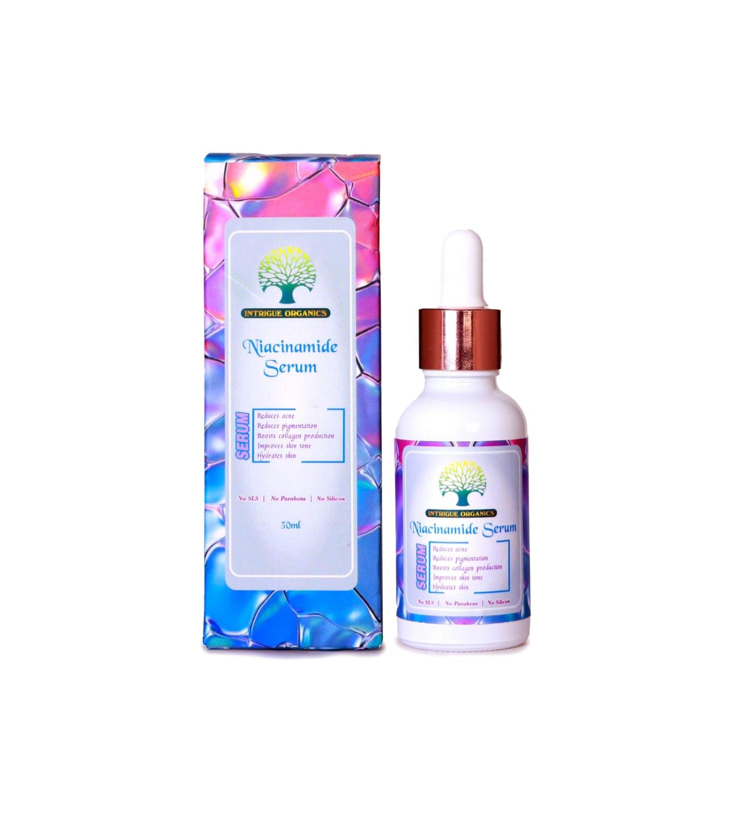 INTRIGUE ORGANICS Niacinamide Face Serum Advanced Anti-Aging & Skin Renewal Formula (30ml) (Niacinamide Face Serum)