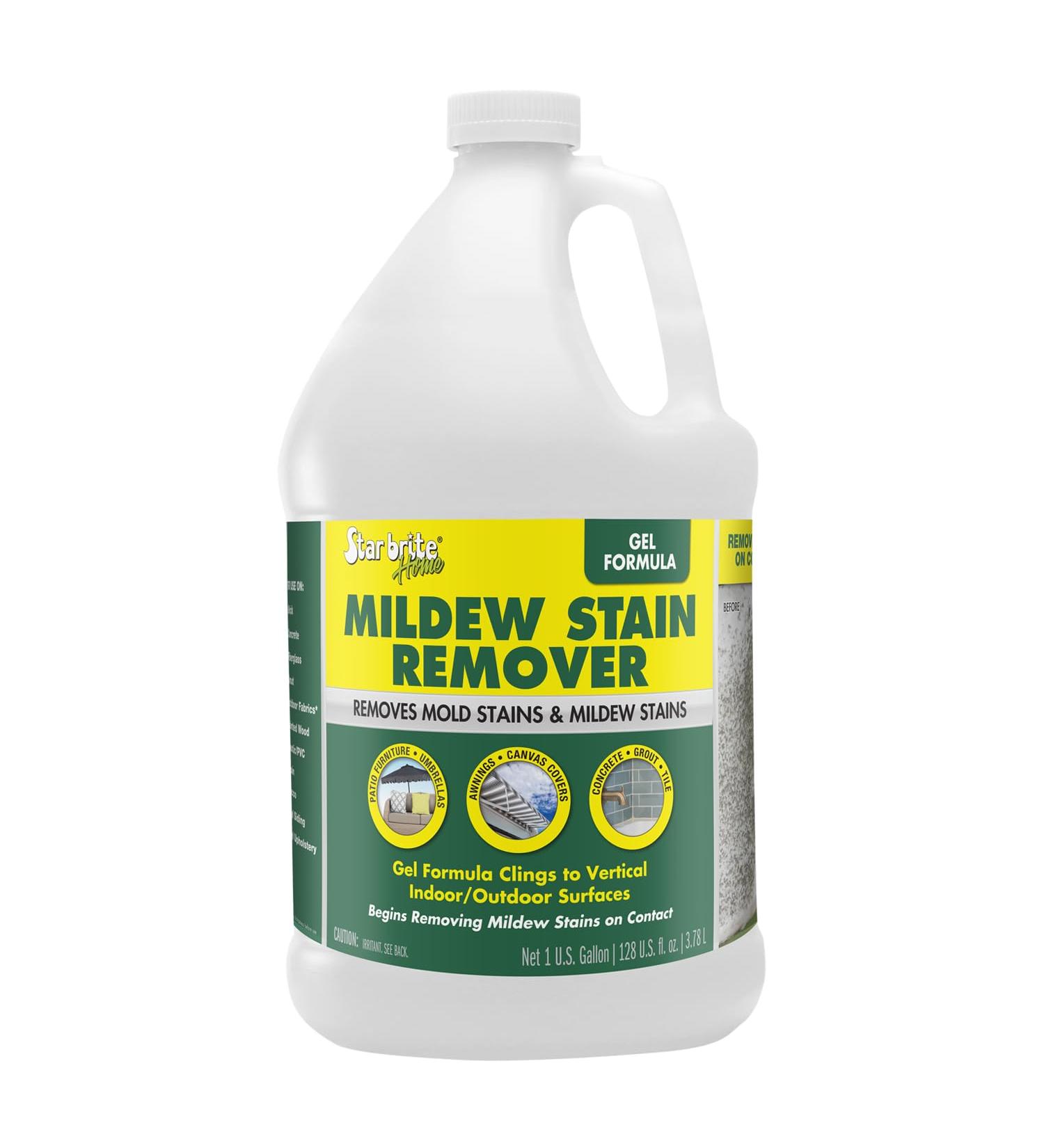 STAR BRITE Home Mildew Stain Remover Gel - Powerful 1 Gallon Solution for Tough Mold & Mildew Stains | Fast Shipping Worldwide - Buy Online on GoSupps.com
