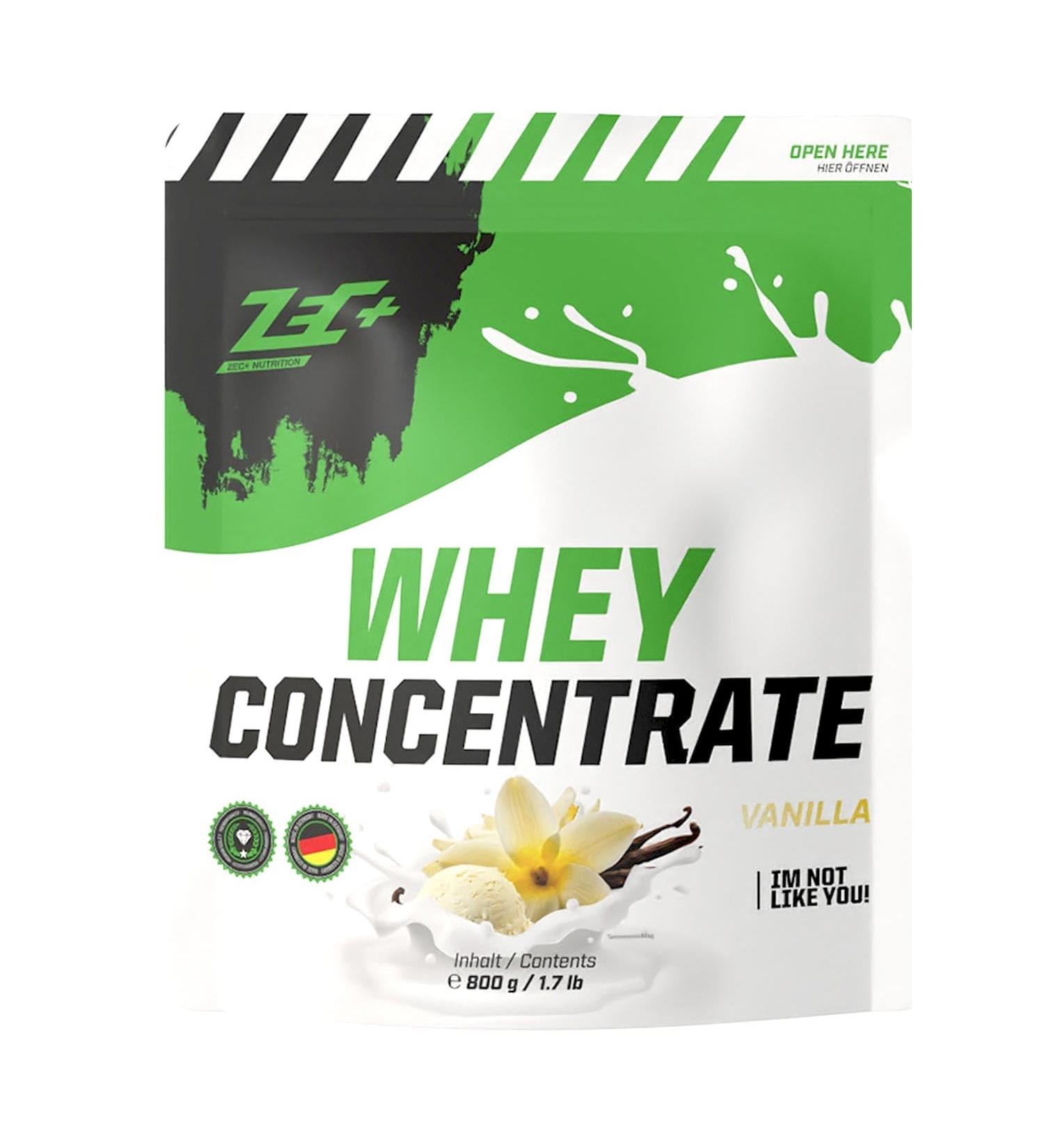 Zec+ Clean Concentrate (800g) Vanille - Prot ines - Concentr de prot ines de lactos rum Vanille 800g