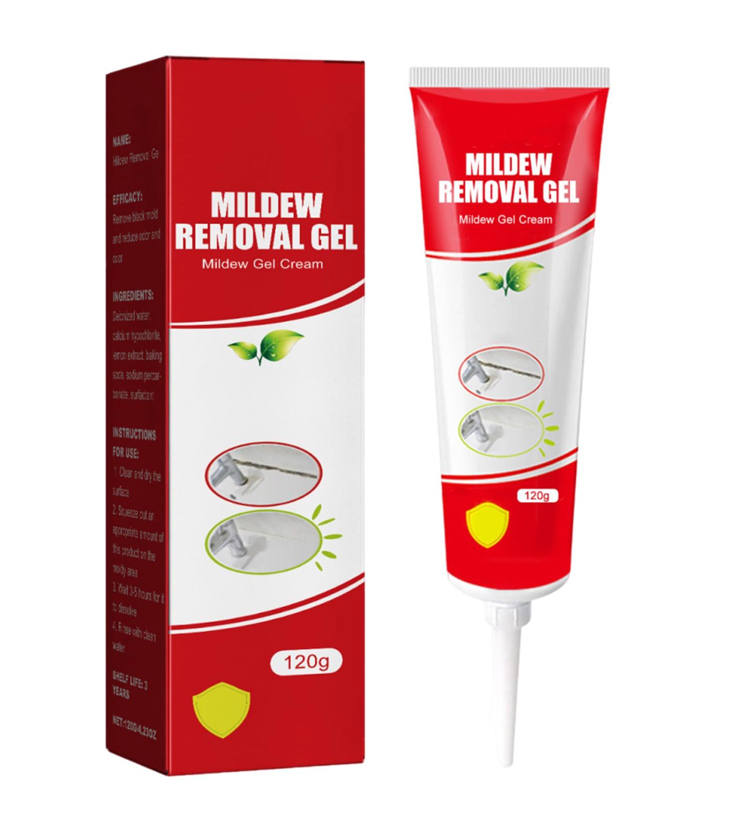 Mould Remover Mould Remover Gel Mold Remover Gel Household Mold Remover Gel Mold Cleaner Gel for Bathroom Toilet Seal Kitchen Sink Grout Tile Stain Cleaning(100ml) - Buy Online on GoSupps.com