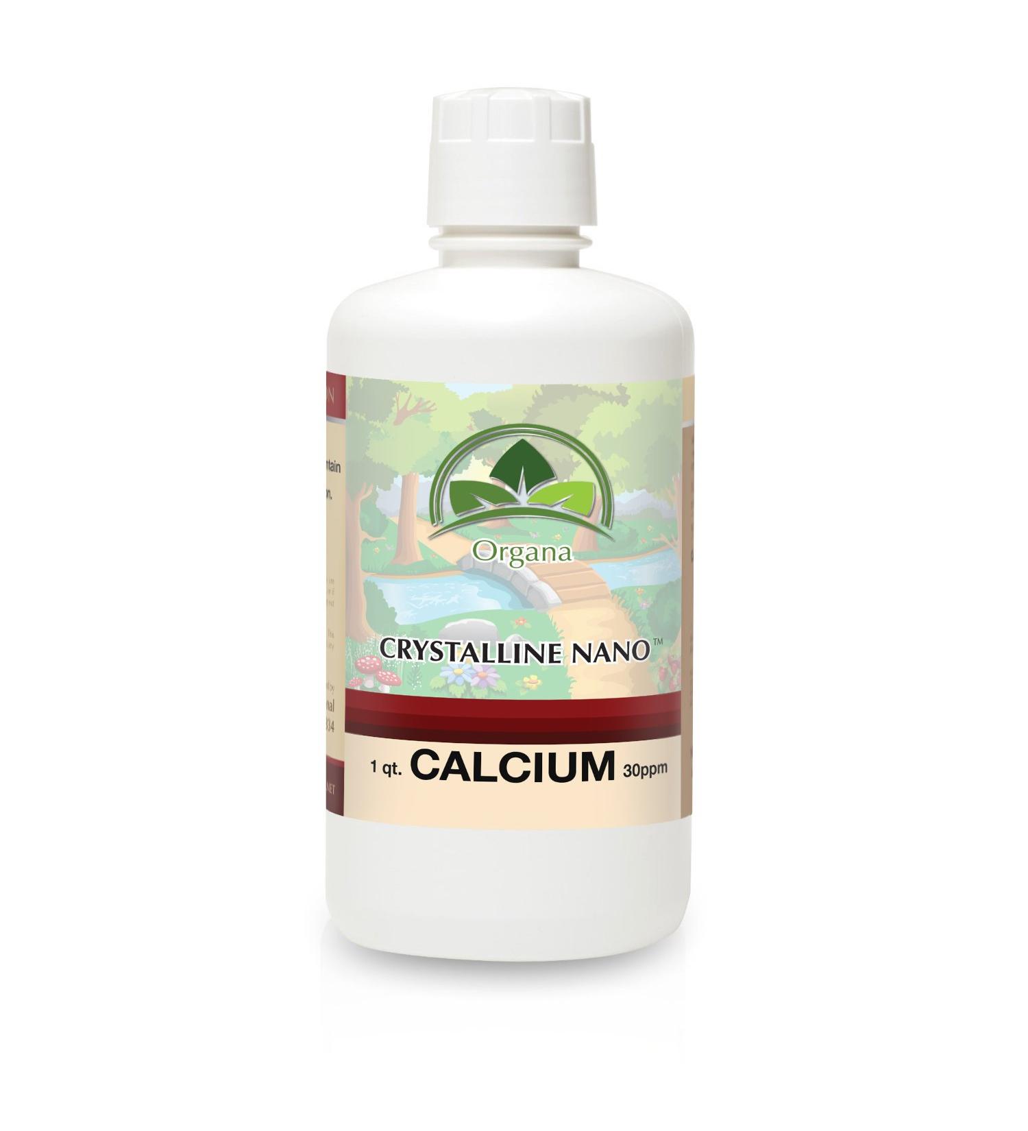 Organa Pure Crystalline Liquid Calcium Supplement - 30 PPM - Colloidal Minerals - Calcium Supplement for Women & Men - Liquid Calcium Citrate Alternative - 99.99% Pure Calcium 32 Fl Oz (Pack of 1) - Buy Online on GoSupps.com