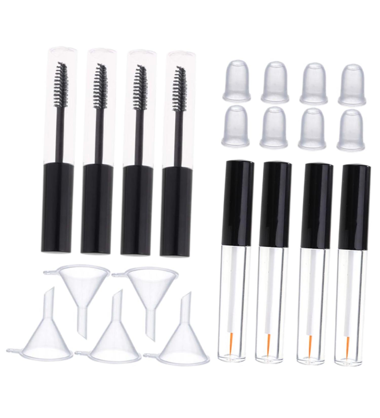VINTORKY 1 Set Empty Eyelashes Empty Eyelash Tube Mascara Tubes Empty Mini Lip Gloss Bottles Mascara Containers Dispenser Bottles Eyelash Brush Refillable Tubes Mascara Wands with Tube - Buy Online on GoSupps.com