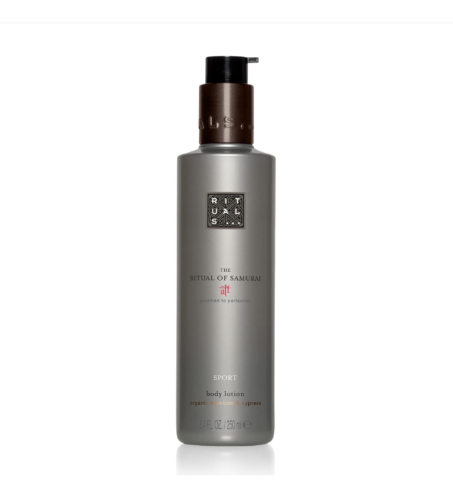 RITUALS The Ritual of Samurai Body Lotion 250ml - Hydrating Sakura Lotion for Men | International Shipping - Buy Online on GoSupps.com