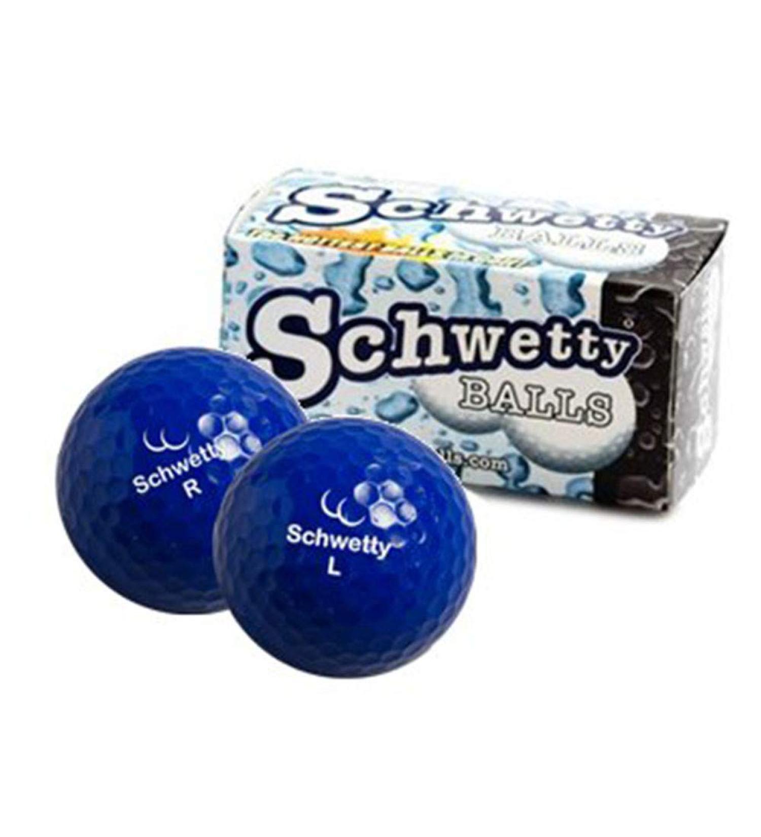 Schwetty Balls Blue Pair (Includes 2 Golf balls)