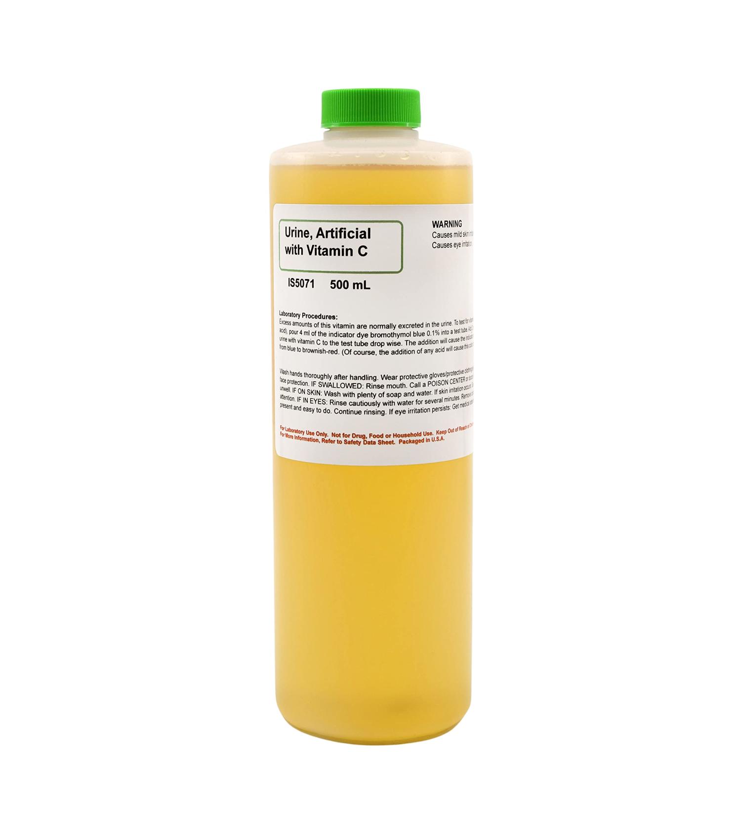 Innovating Science - Understanding Urinalysis - Demonstration of Urinalysis Techniques - Fluid with Vitamin C - 500mL