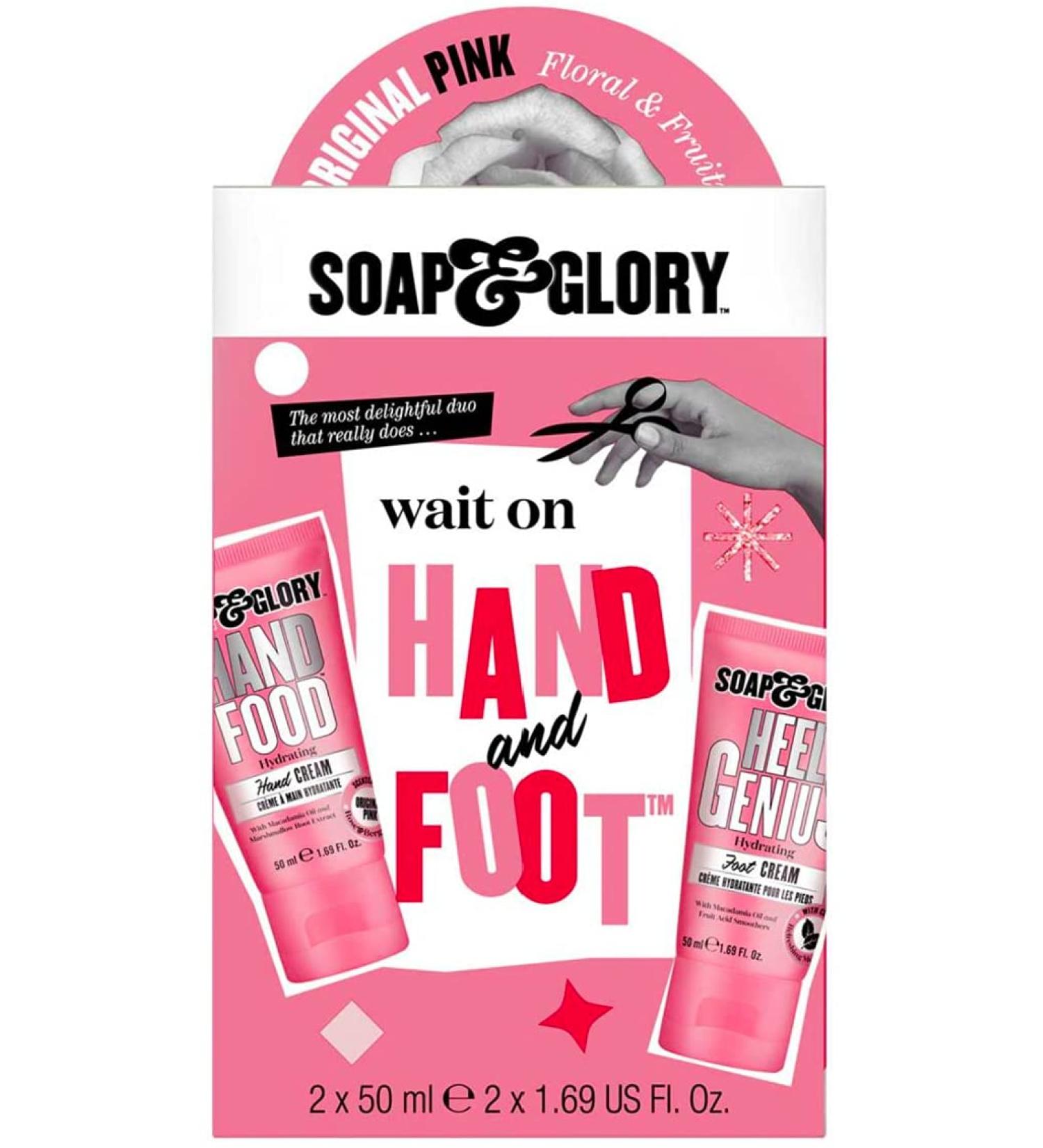Soap & Glory Wait On Hand And Foot Giftset Christmas 2021 - Buy Online on GoSupps.com