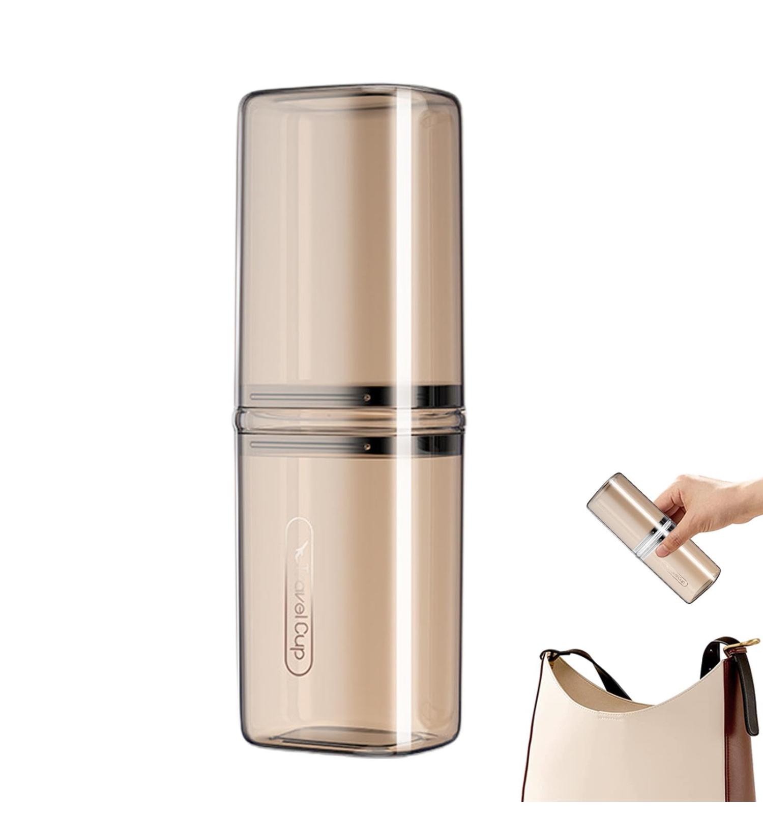 Drang Travel Toothbrush Mug Case - Portable Toothbrush Storage Box & Organizer for Camping Outdoor Excursions | International Shipping Available - Buy Online on GoSupps.com