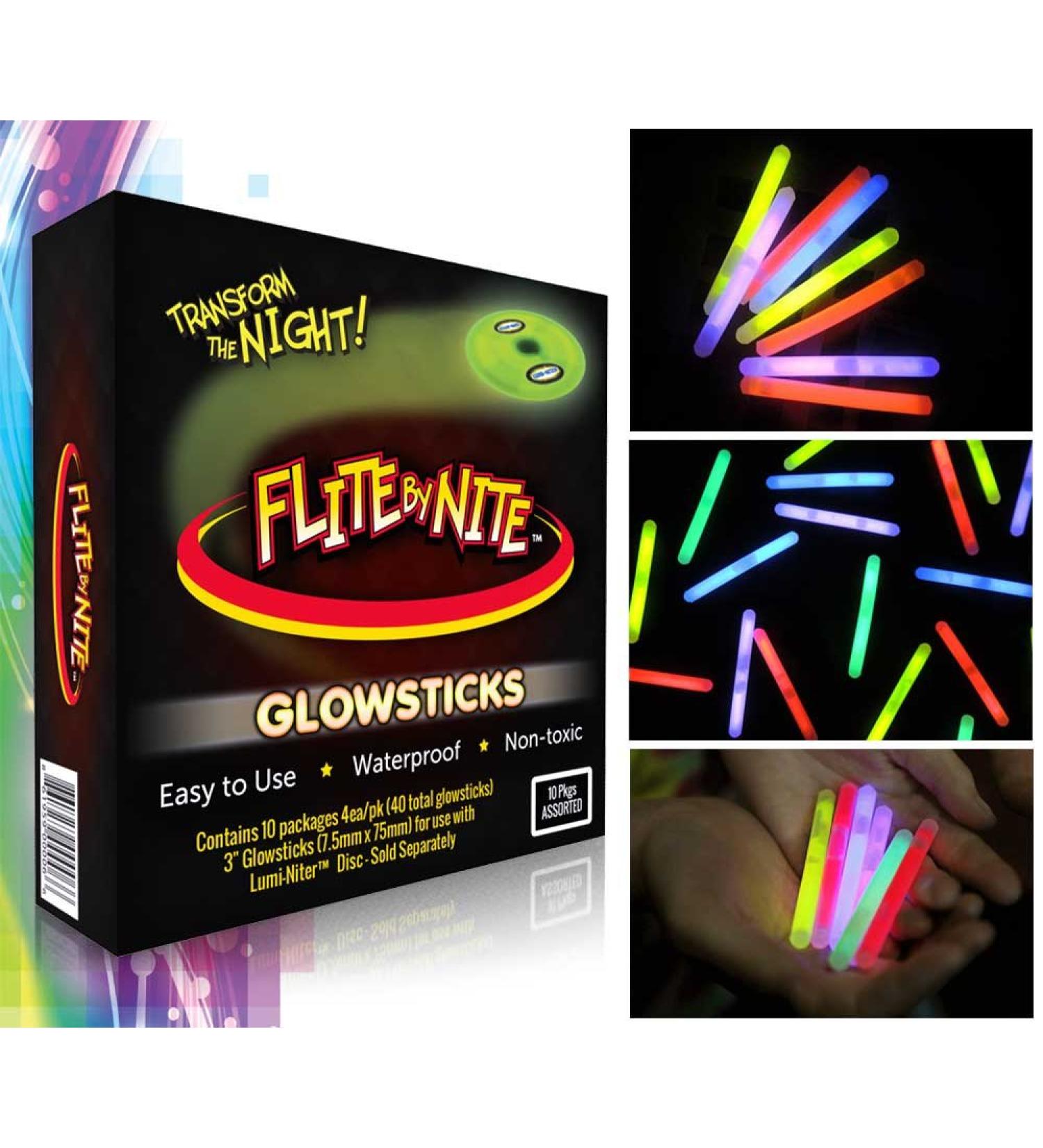 Flite by Nite Lumi-Niter Glow Stick Refills - Assorted Colors | Shop Now - Buy Online on GoSupps.com
