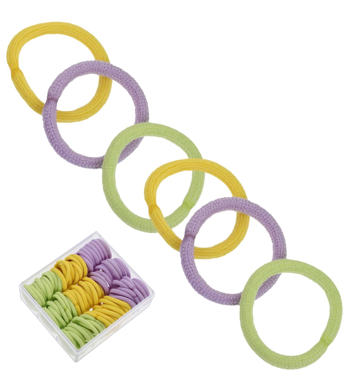 EXCEART 1 Box Hair Accessories Hair Ties for Kids Hair Ties with Bows Kids Hair Clips Girls Hair Clips Elastic Hair Ties Bow Hair Clip Women Hair Accessory Nylon No Trace Miss Bracket - Buy Online on GoSupps.com