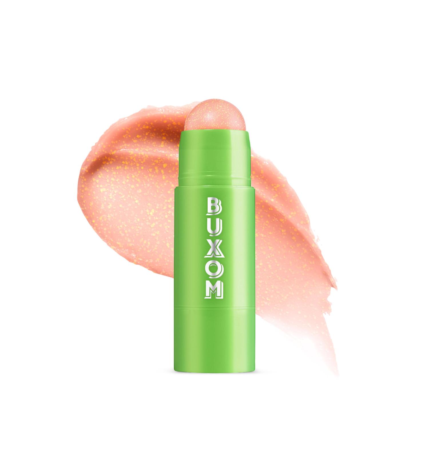 BUXOM Power-Full Lip Scrub - Gentle Sugar Exfoliator & Hydrating Moisturizer with Papaya Seed Oil - Cruelty-Free Lip Care - Buy Online on GoSupps.com
