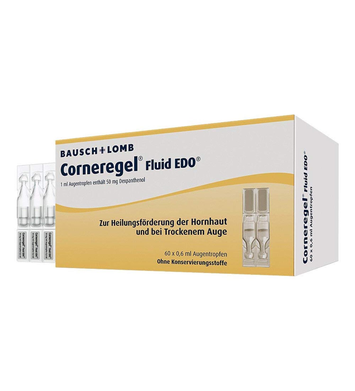 Cornergel fluid Edo eye drops