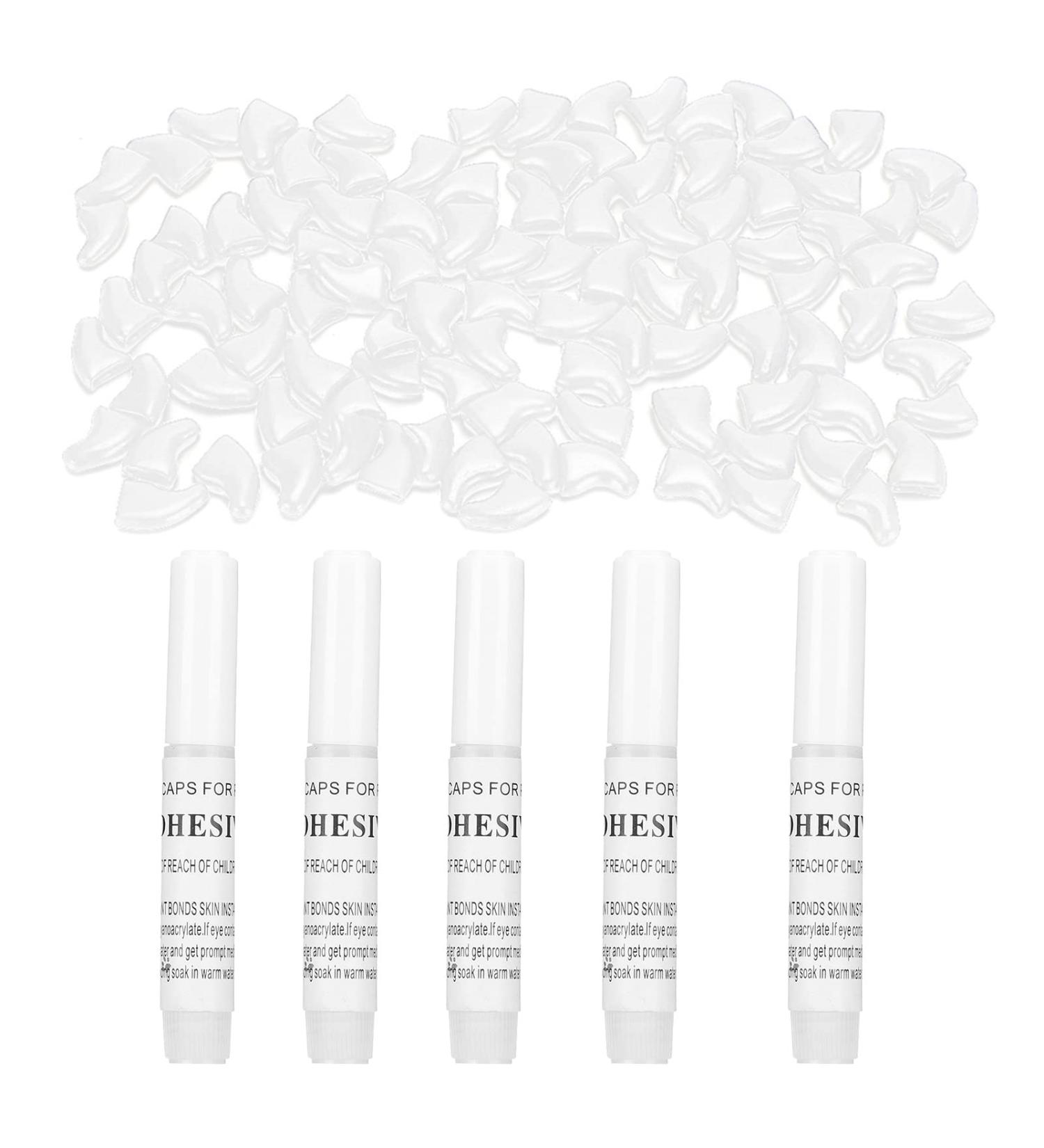 Tmishion Cat Nail Caps & Dog Paw Protectors - 100 Soft Anti-Scratch Claw Sleeves | Ice White - Buy Online on GoSupps.com