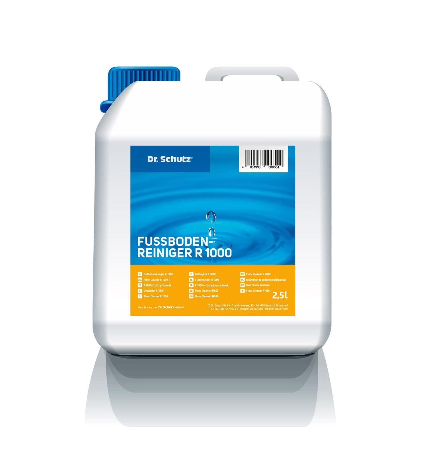 Dr. Protection Floor Cleaner 2.5L - Strip-Free Cleaning for PVC Linoleum Rubber Stone & Parquet | Ideal Vinyl Floor Care | Soil Cleaner 1 Pack - Buy Online on GoSupps.com