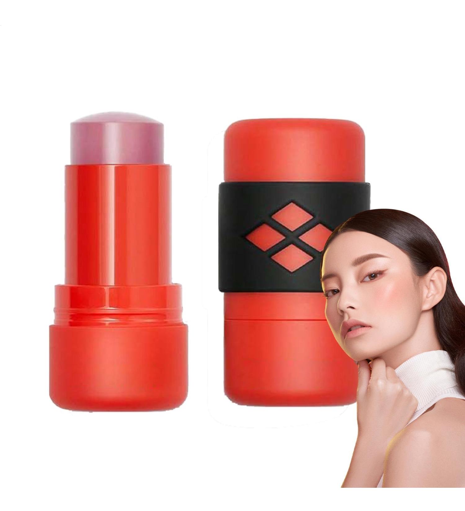  G n rique Cream Blush Stick Visage Beauty Wand 5g Hydrating Formula Makeup Blush Stick Smooth Moisturizing Finish Present Cheek and for Friends and Women - Buy Online on GoSupps.com