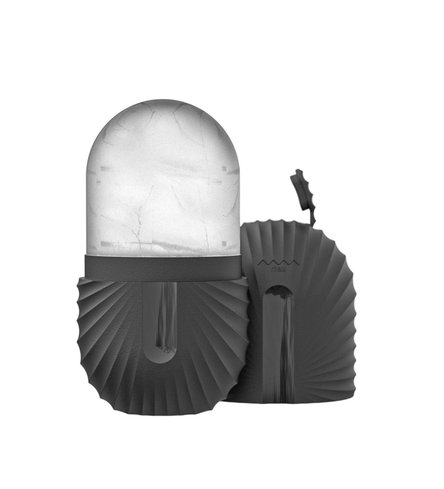 Silicone Ice Roller Mold - Face Lifting & Puffiness Relief Tool | Leak Proof Black Ice Balls for Skin Care - Buy Online on GoSupps.com