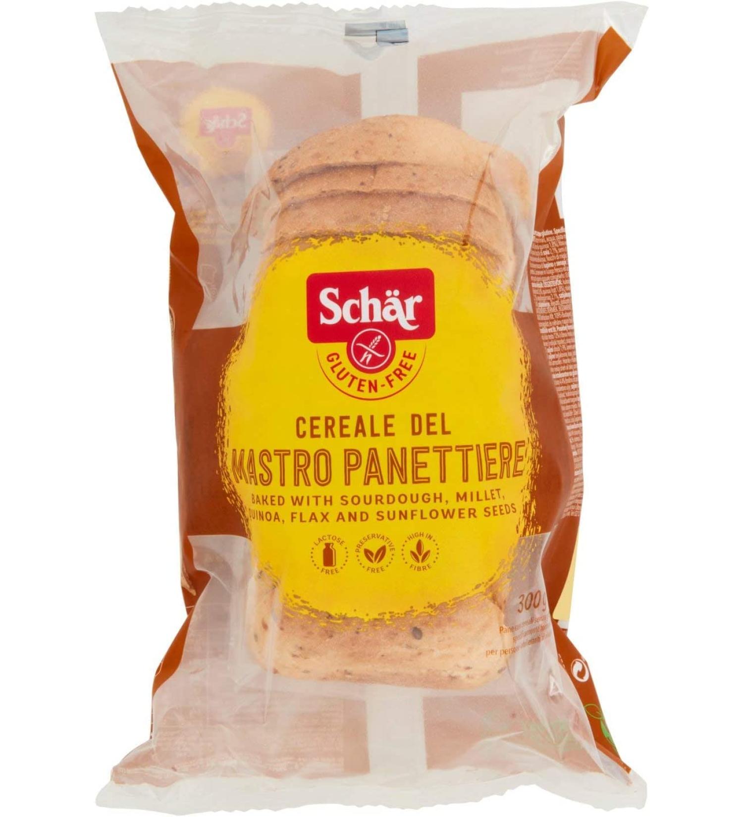 3x Share Cereale del Mastro Panettiere r bread with grains glutenfree 300 g - Buy Online on GoSupps.com