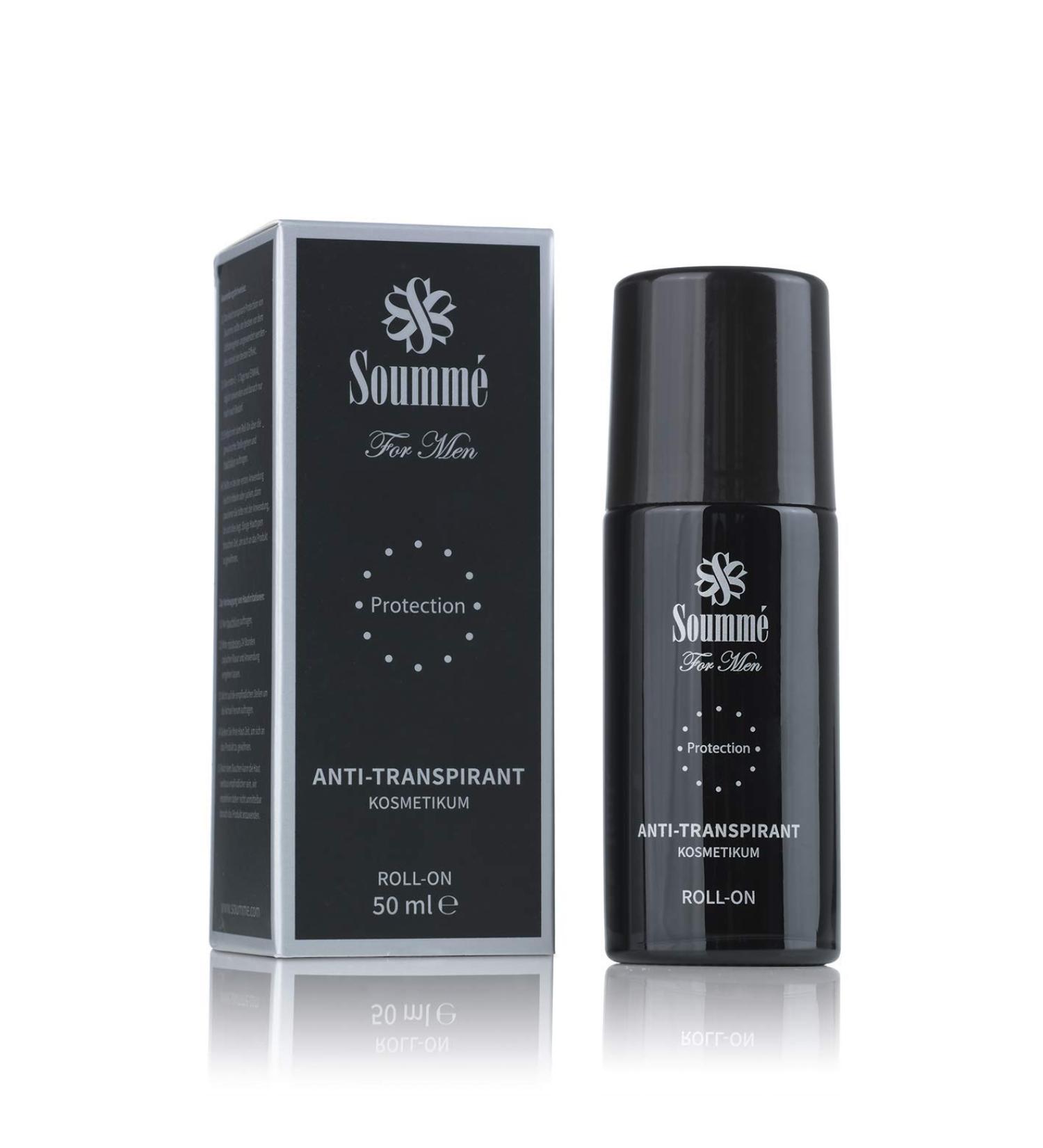 Soumm Antiperspirant Roll-On for Men | 50ml - Long-Lasting Odor Protection & Dermatologically Tested - Buy Online on GoSupps.com