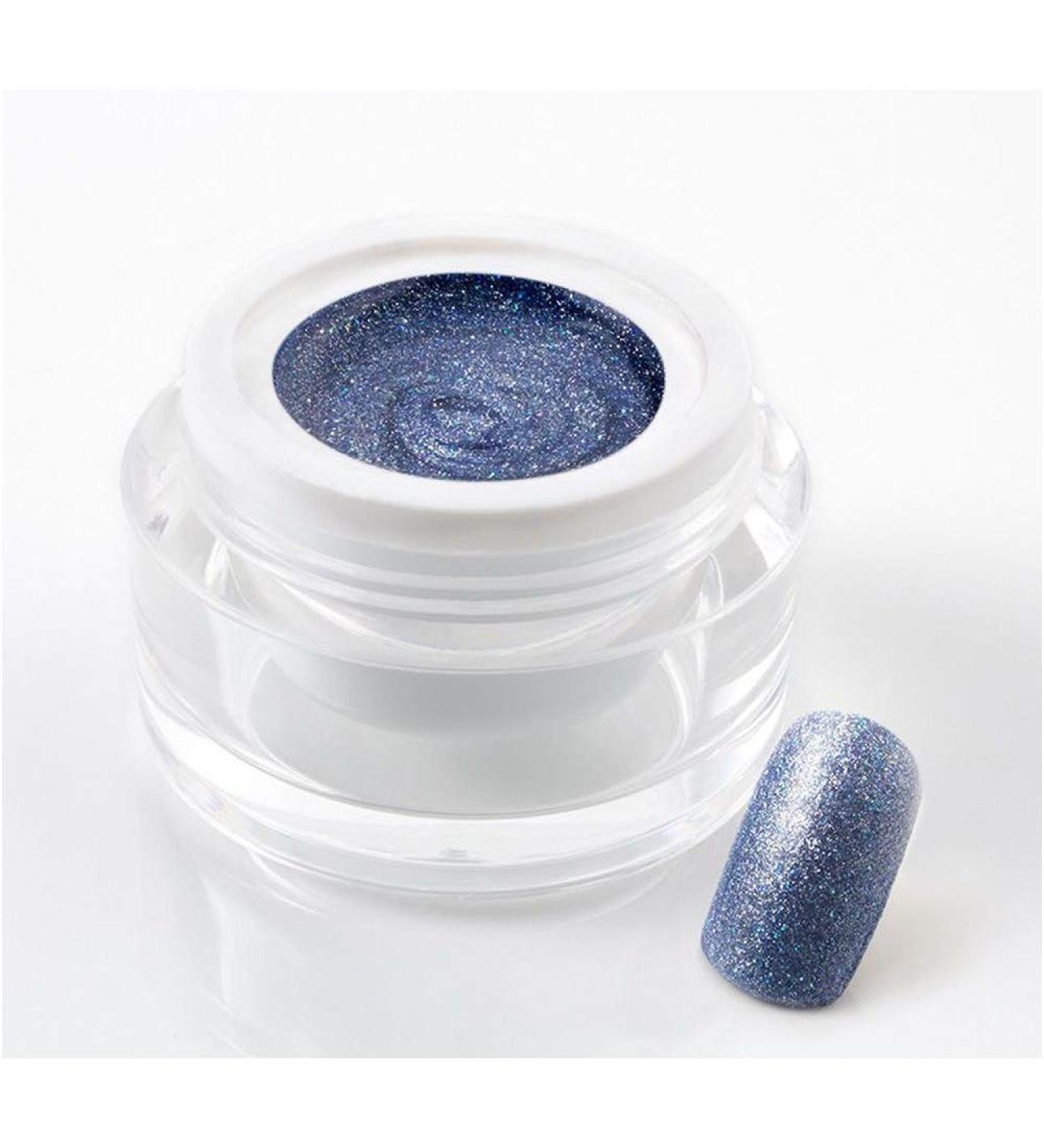 5 ml exclusive UV color gel/colour gel/glitter gel - in Ice Snowflake