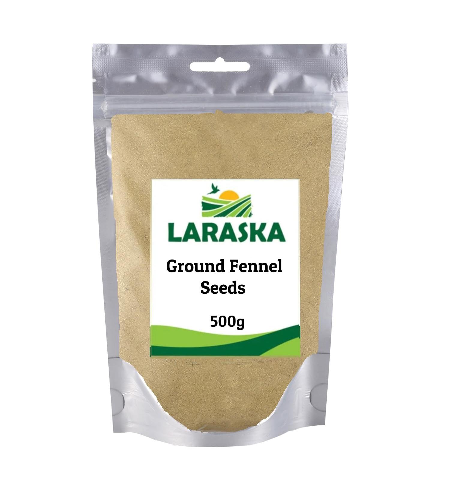 Ground Fennel Seeds 500g by Laraska