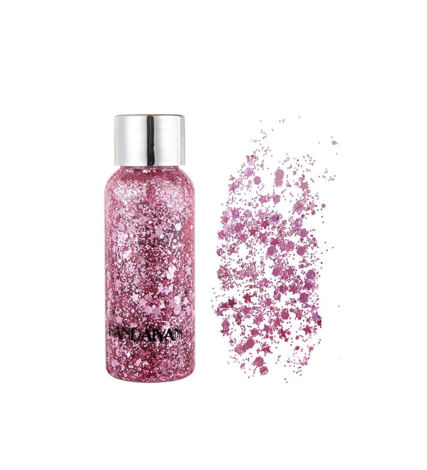 Hirock Sparkling Chunky Glitter - Holographic Mermaid Body Glitter for Face Nails & Festival Makeup Accessories - Buy Online on GoSupps.com