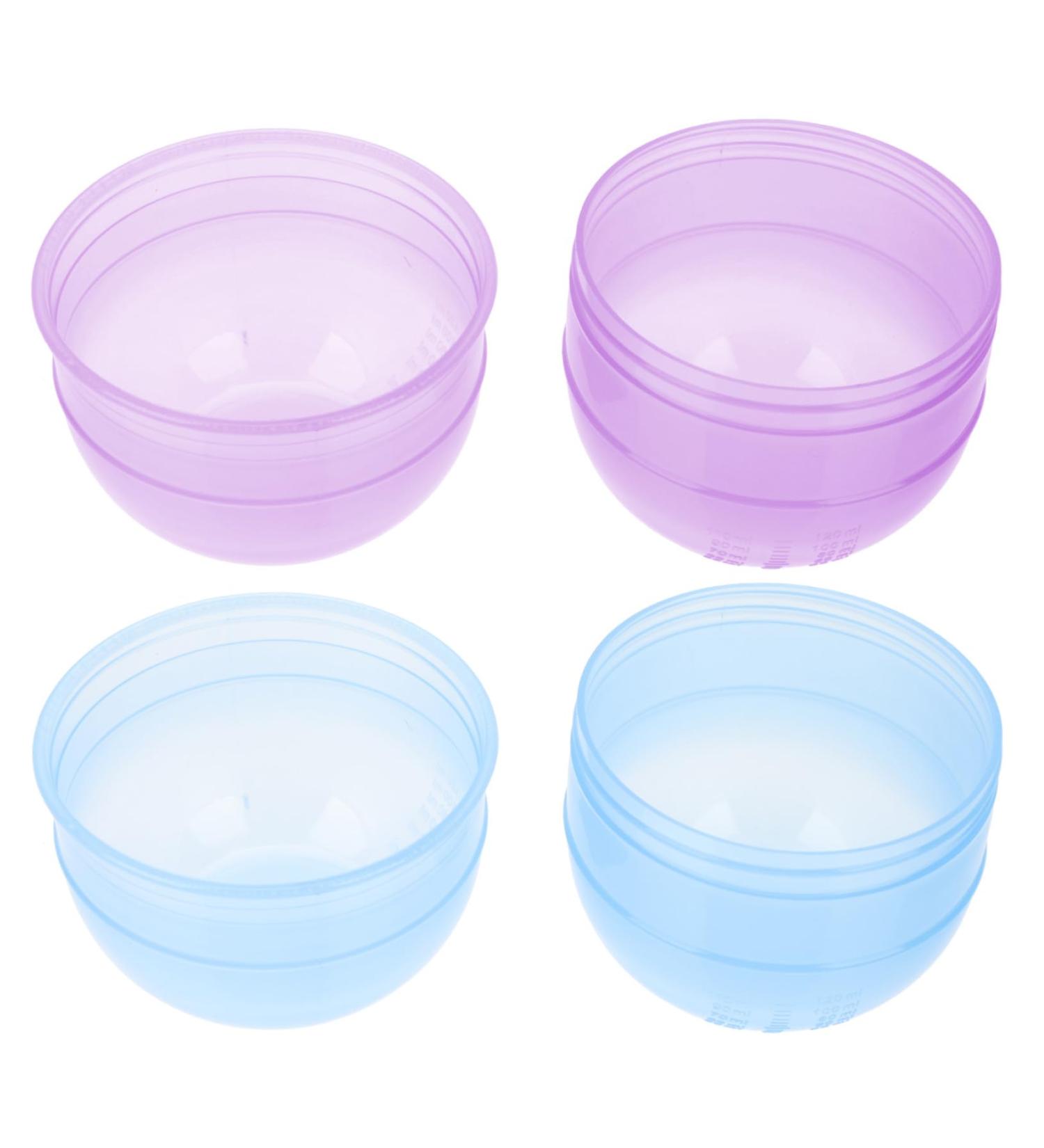 Gobelet M langeur Professionnel 2 Pi ces Transparent Graduations Pr cises Pour M lange De R v lateur Et Soins Capillaires En Salon Domicile - Buy Online on GoSupps.com