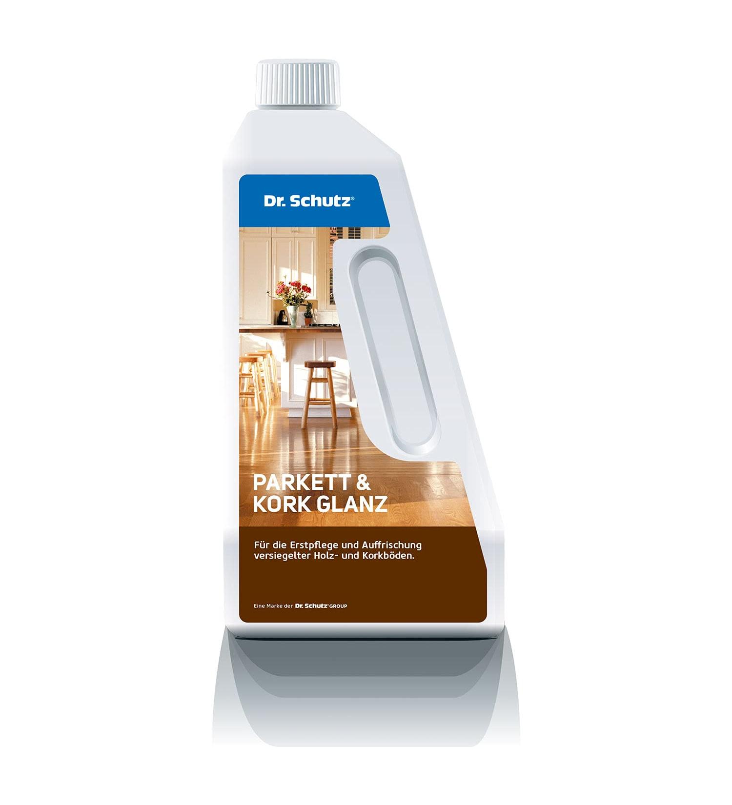 Dr.Protection Parquet & Cork Gloss 750ml | Shiny Film & Scratch Protection | Waterproof Sealing & Wood Polish for Floors - Buy Online on GoSupps.com