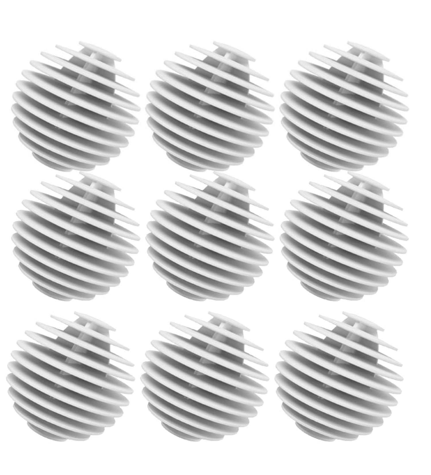 ZADFHSI Dryer Balls 3pcs Spherical Vane Lint Catcher Reusable Eco-Friendly Laundry Scrubbing Balls Household Washing Machine Laundry Ball Anti Static Ball for Reducing Wrinkles (1) - Buy Online on GoSupps.com