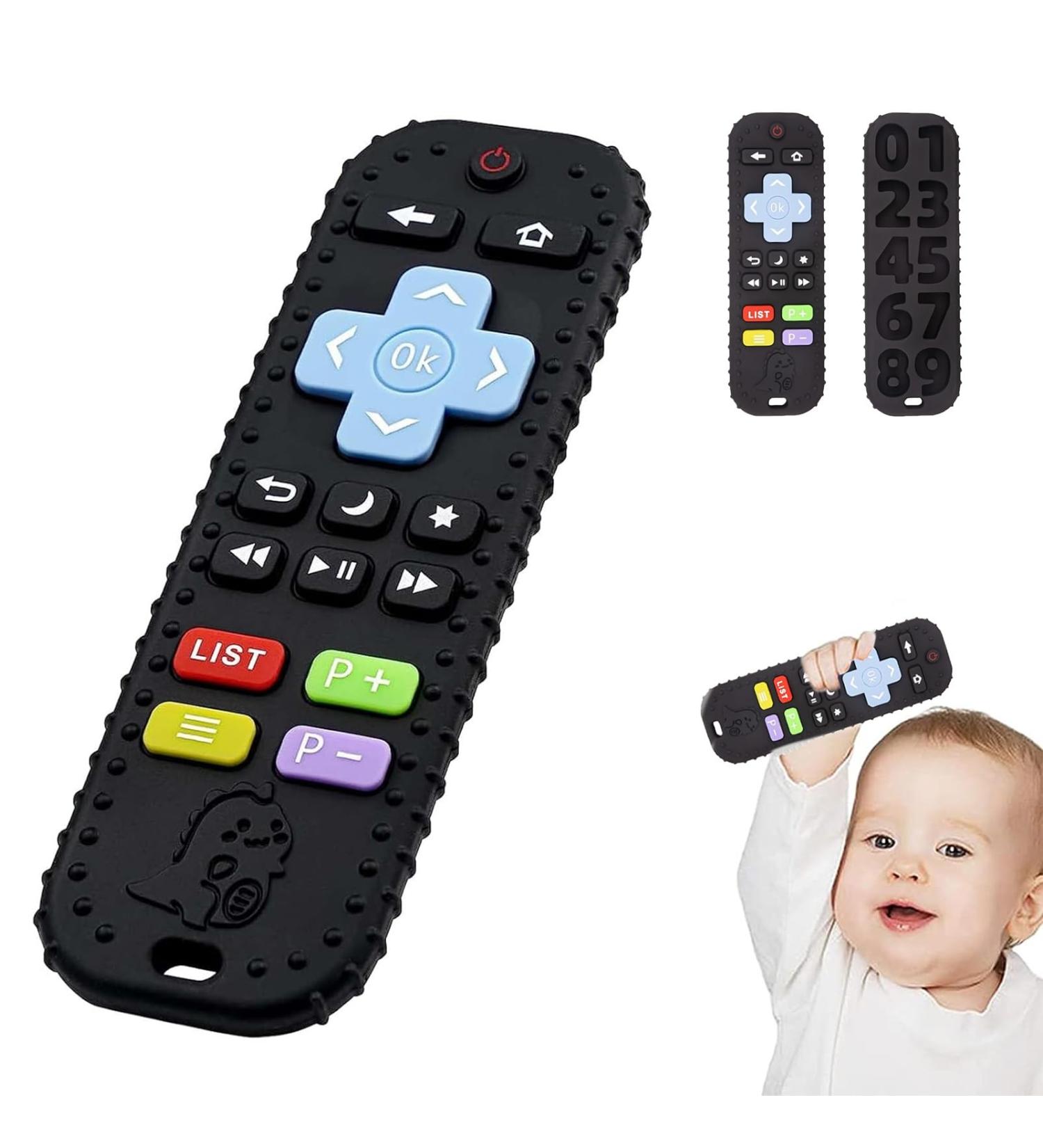 Shop Baby Teething Rings - Black | Safe & Stylish Toys for 3+ Months | International Shipping - Buy Online on GoSupps.com