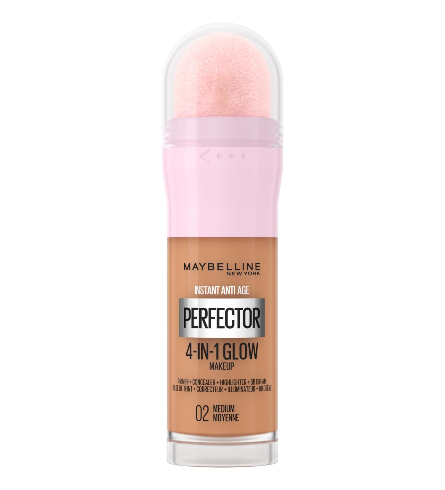  Maybelline Maybelline New York - Instant Anti-Age Perfector 4-in-1 Glow Medium Primer Concealer BB Cream Foundation and More - Buy Online on GoSupps.com