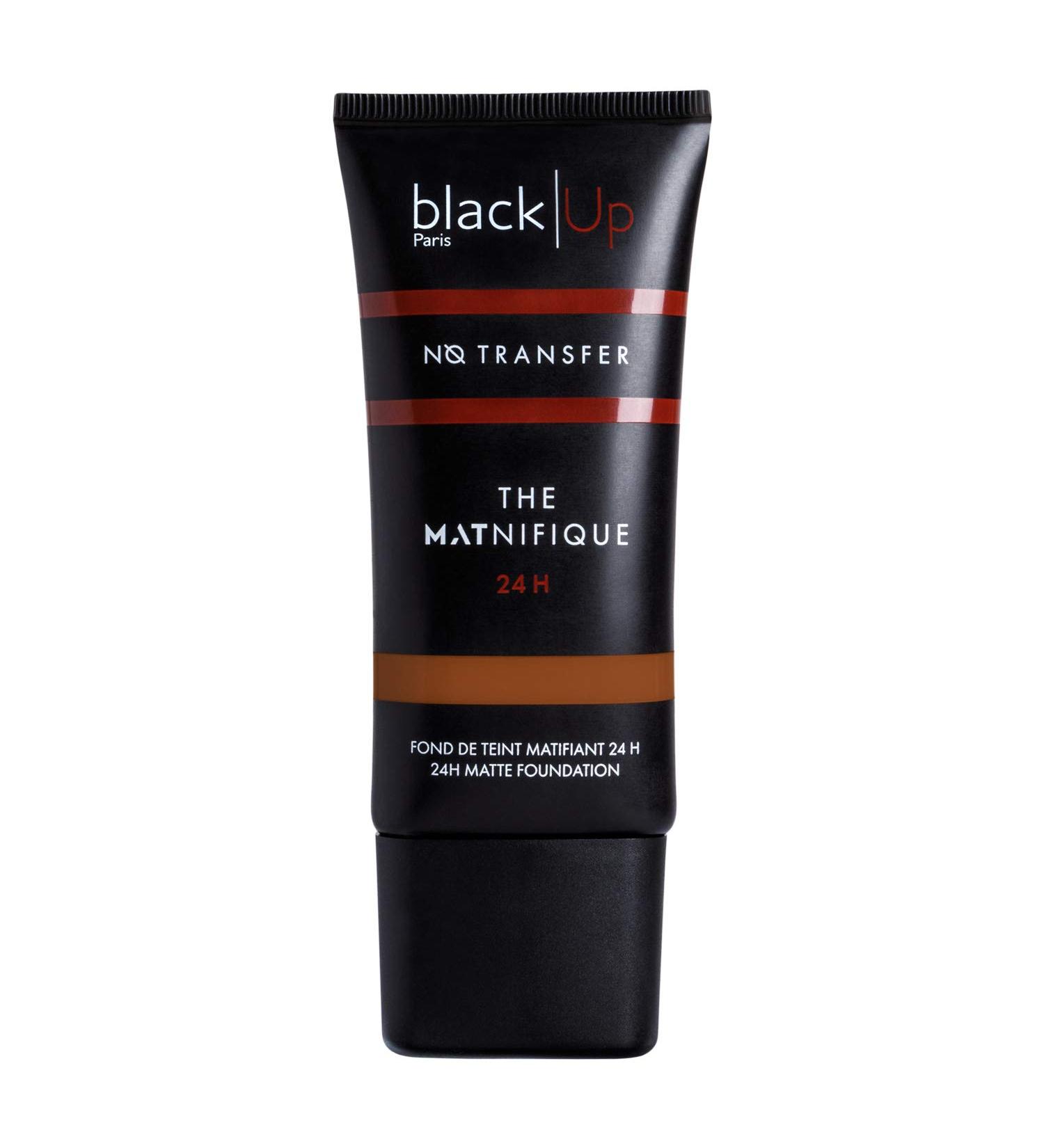 BLACK UP BLACK UP - The Matnifique 24H Mattifying Foundation FNT19 - Velvet Matte Finish Long Lasting Non-Transfer Modular Coverage Unified and Luminous Skin Tone - 30 ml